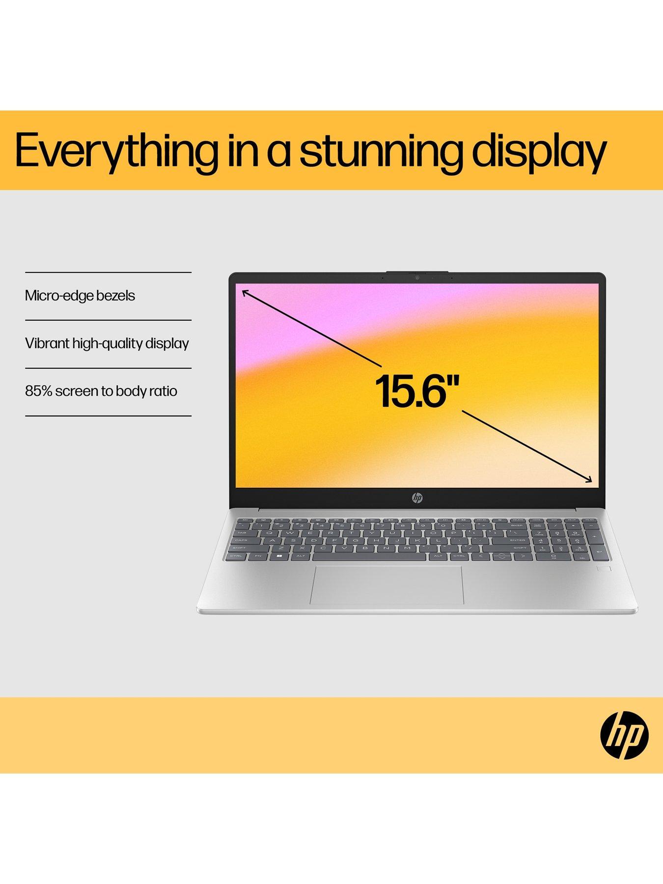 Image 5 of 8 of HP 15-fc0049na Laptop - 15.6 in - AMD Ryzen 5 - 16GB RAM - 512GB - Silver