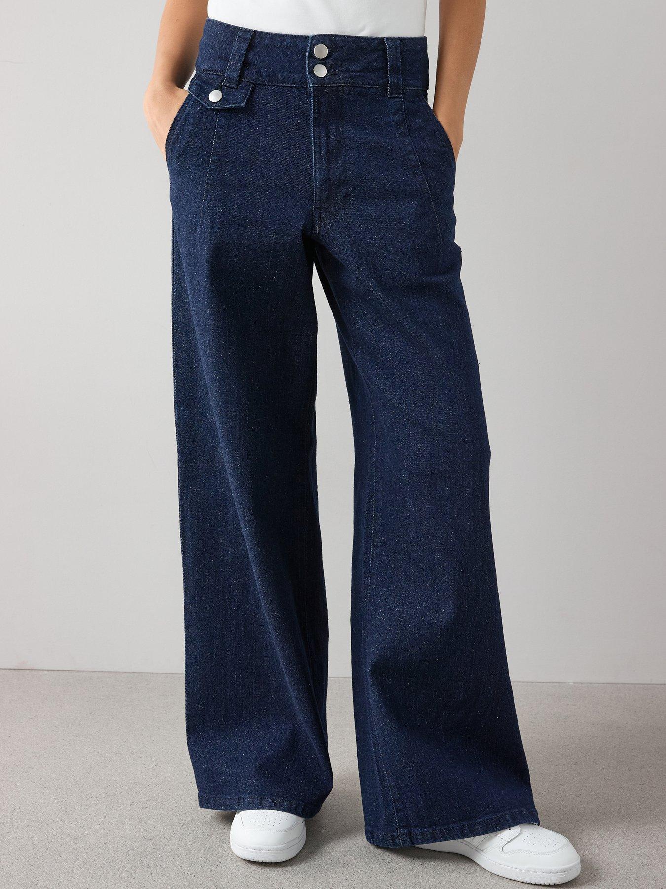 the-very-collection-double-button-ticket-pocket-jeans-dark-washback
