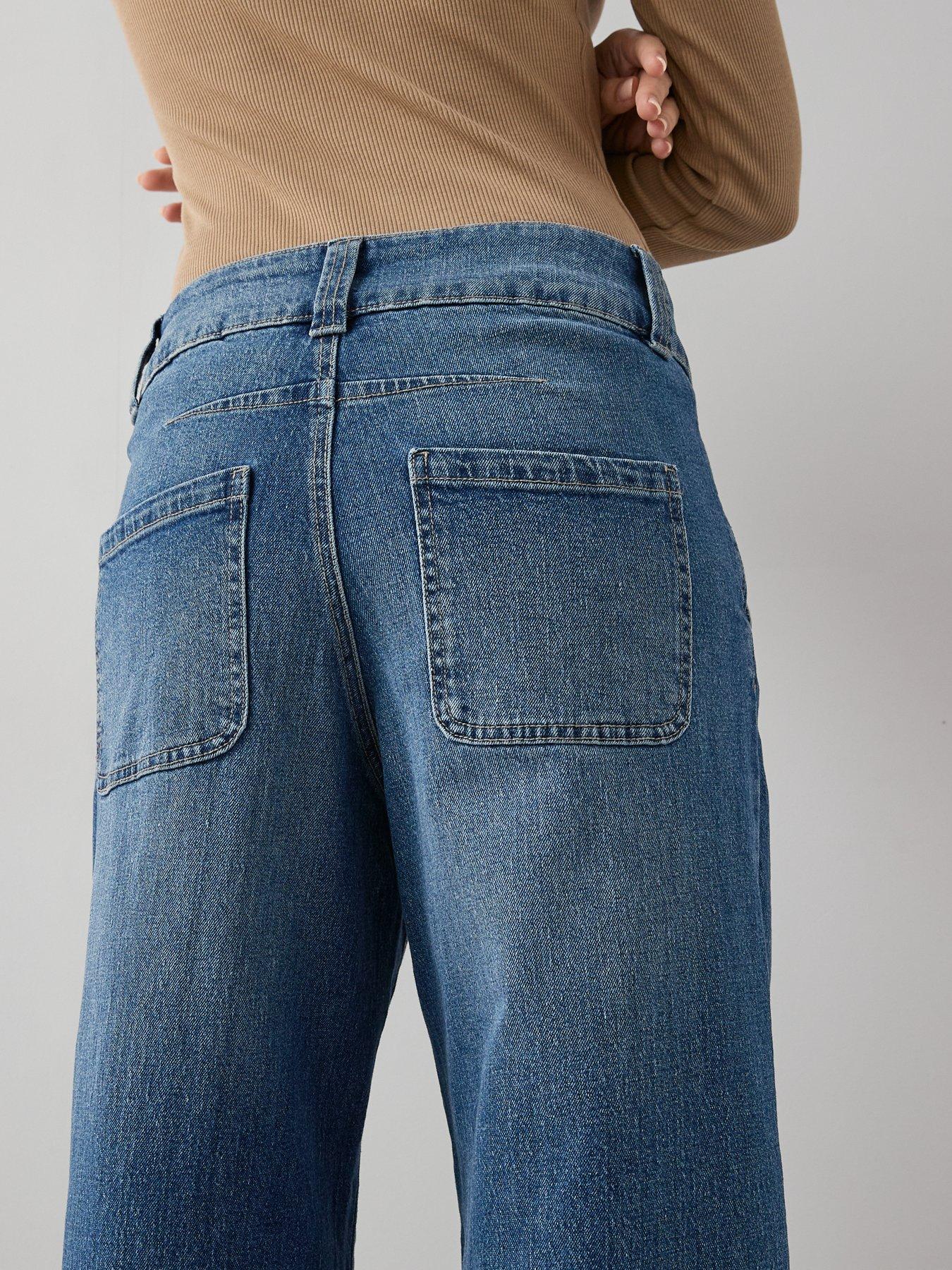 the-very-collection-double-button-ticket-pocket-jeans-mid-washoutfit