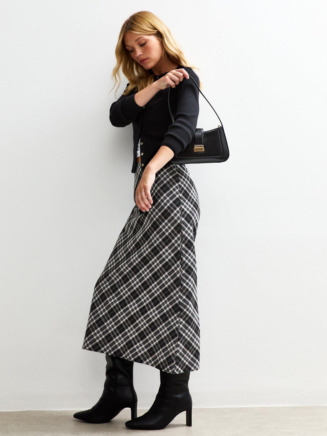 new-look-black-checked-midi-skirtback