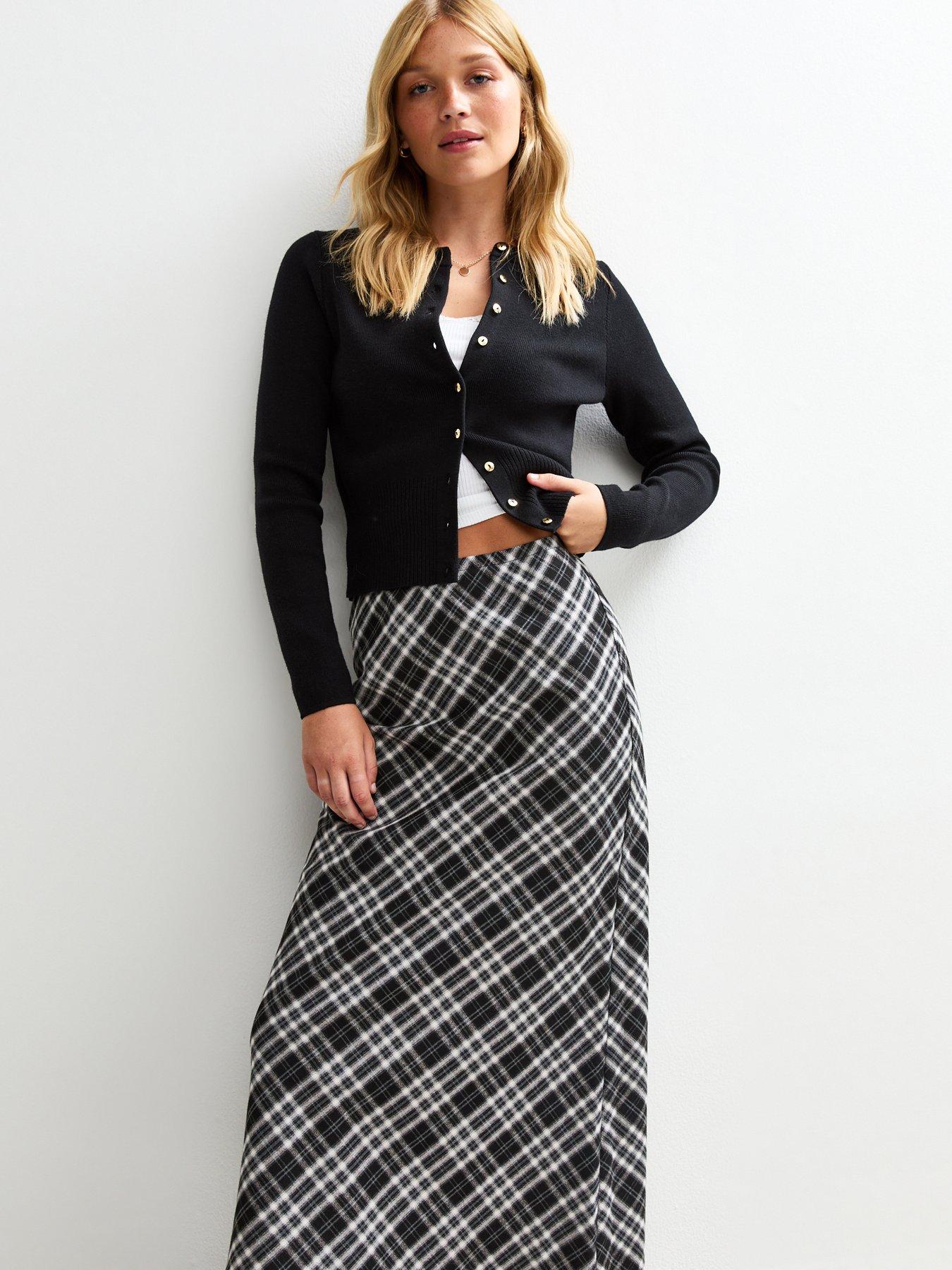 new-look-black-checked-midi-skirtoutfit