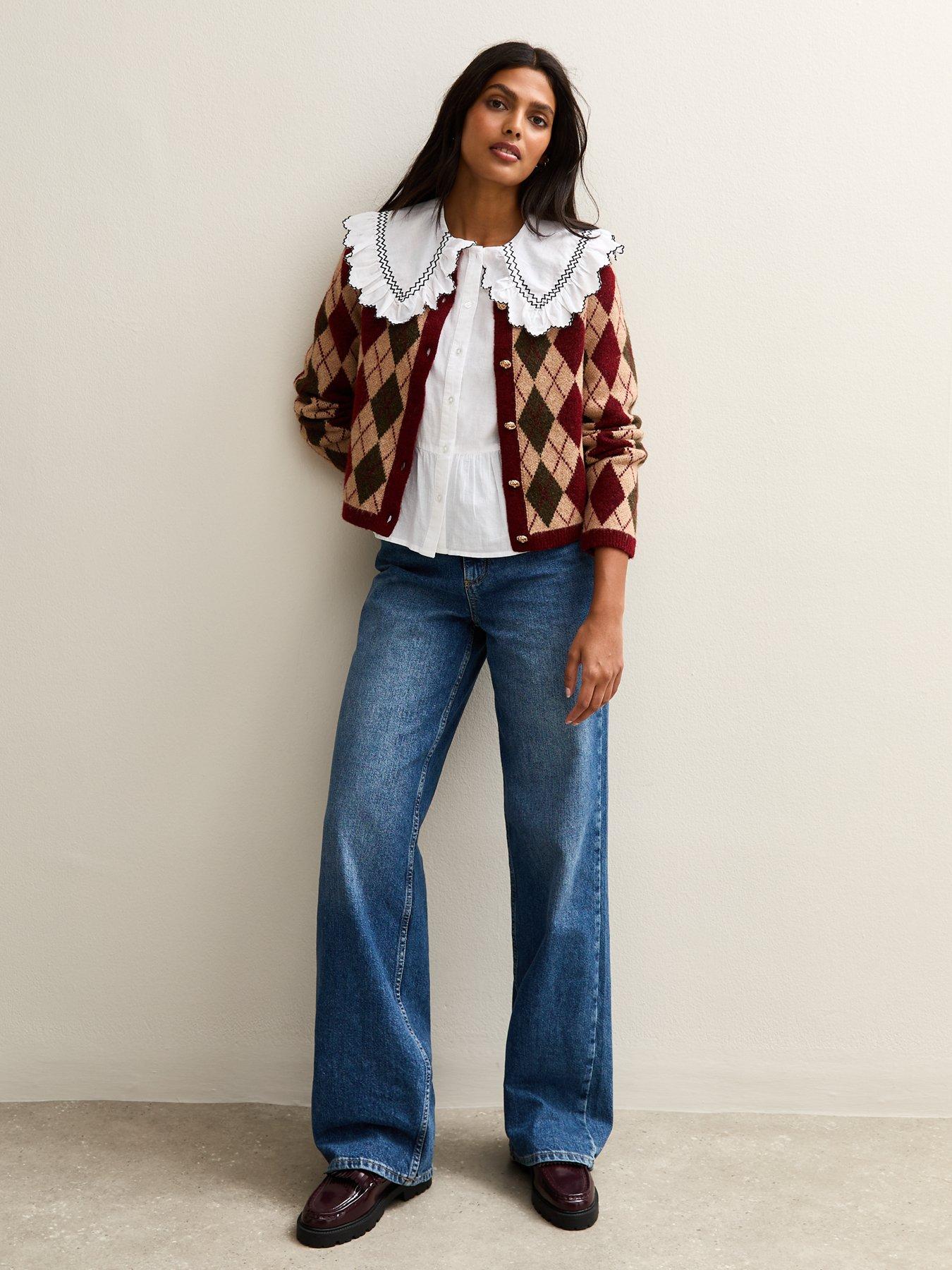 new-look-white-contrast-stitching-shirtback