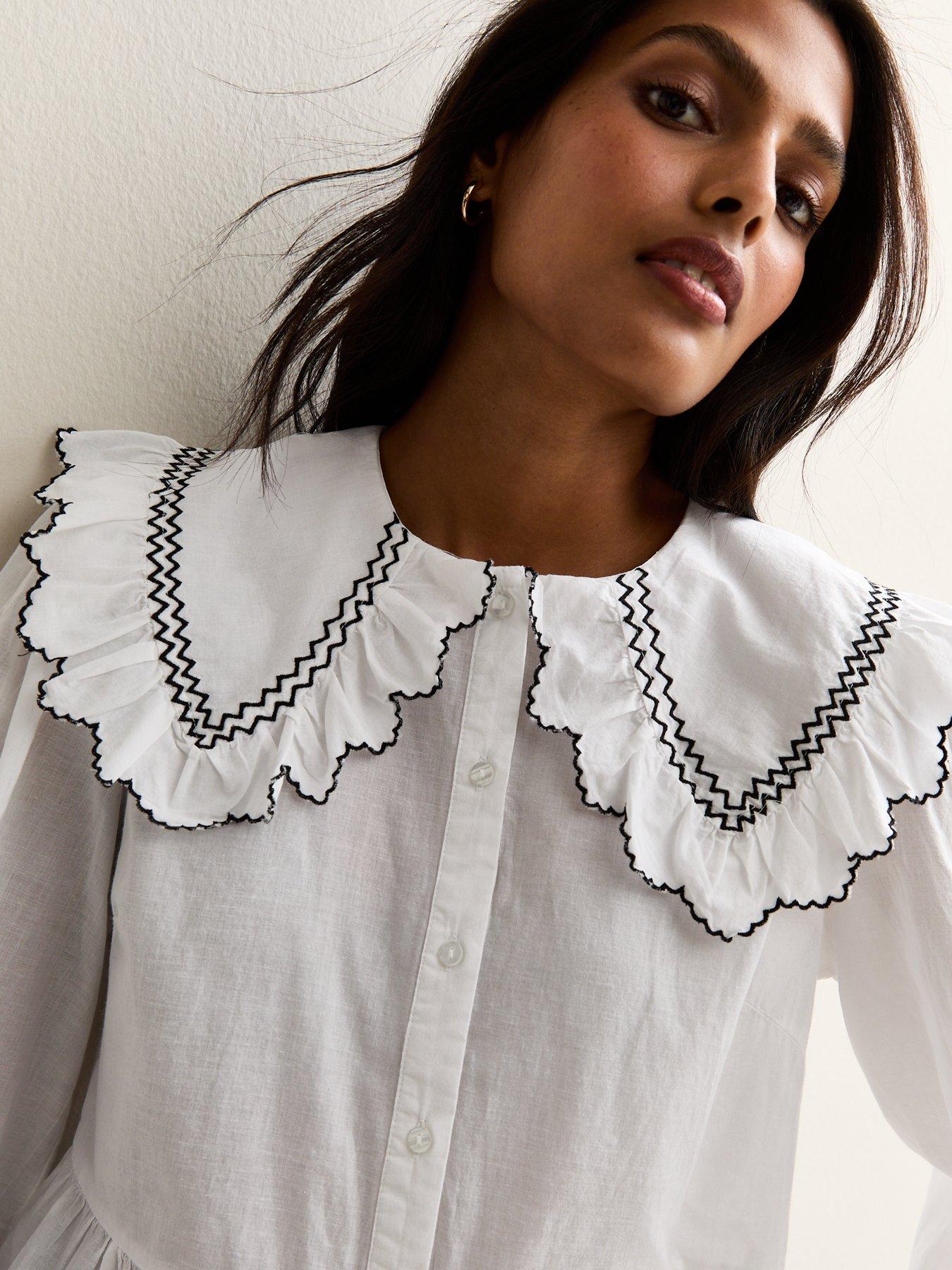 new-look-white-contrast-stitching-shirtoutfit