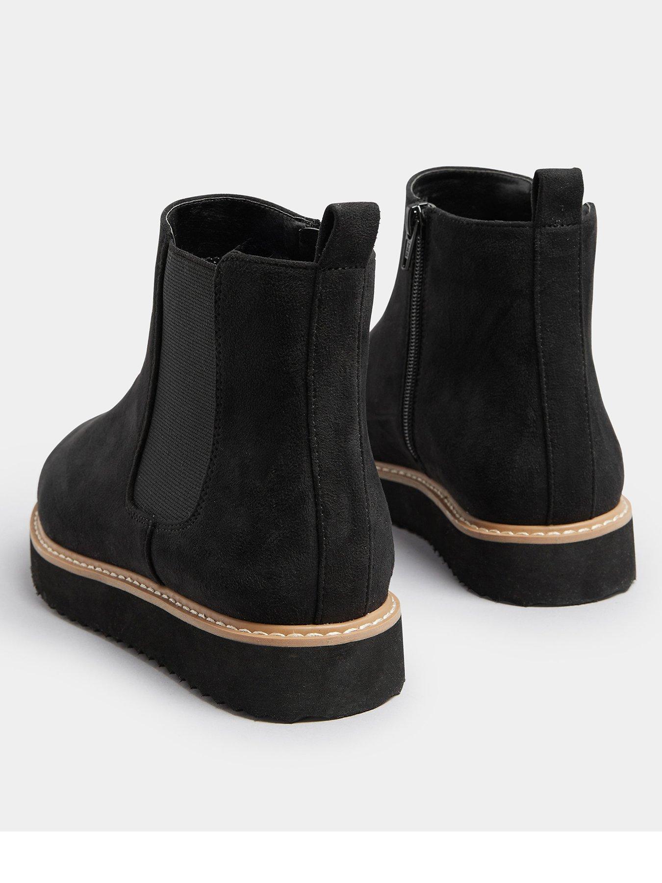 Image 3 of 4 of Yours Extra Wide Fit Chelsea Boot - Black