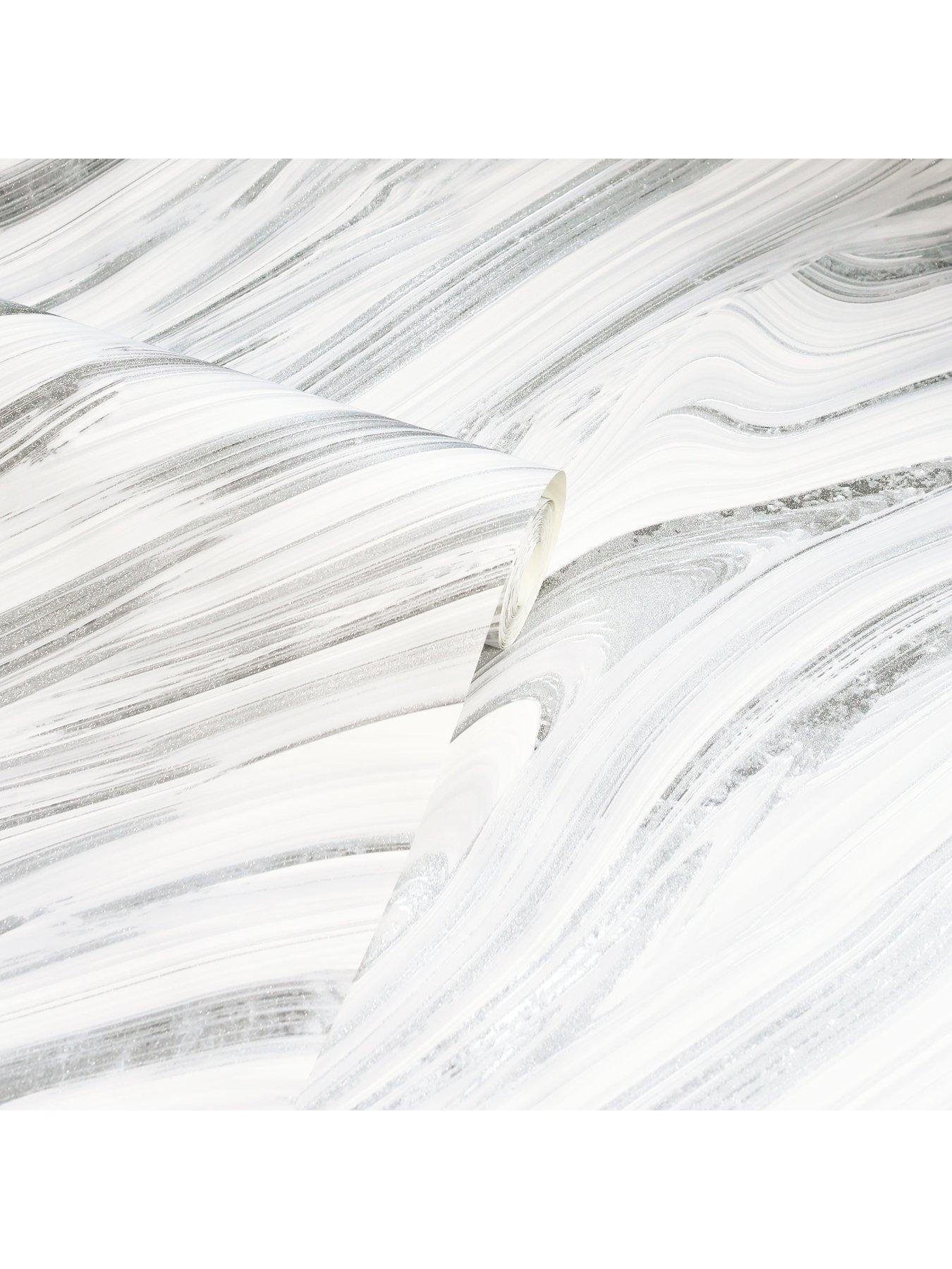 Image 3 of 4 of ARTHOUSE Soft Mineral Silver Wallpaper