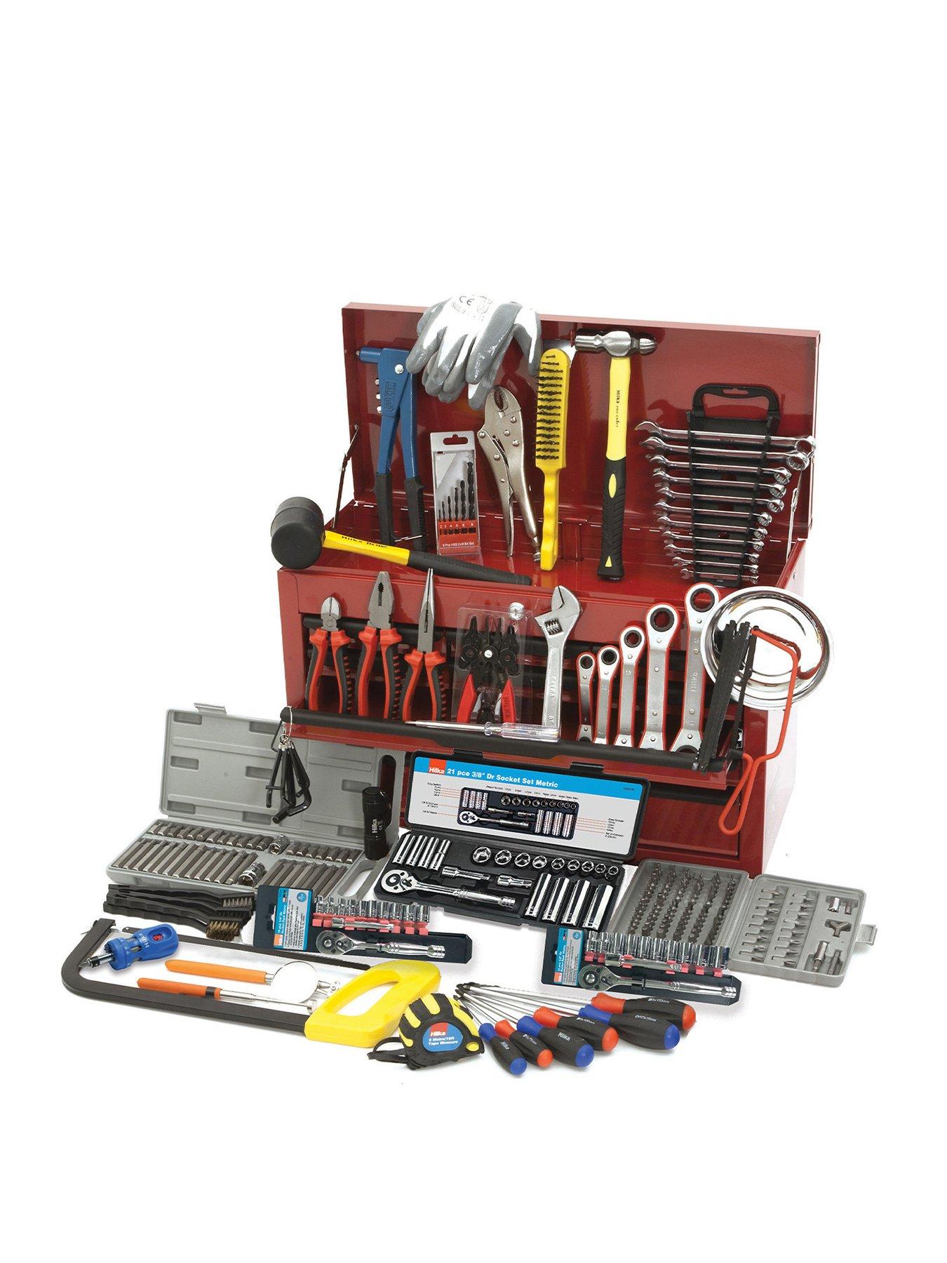 Hilka Tools 270 pce Tool Kit in Heavy Duty Tool Chest