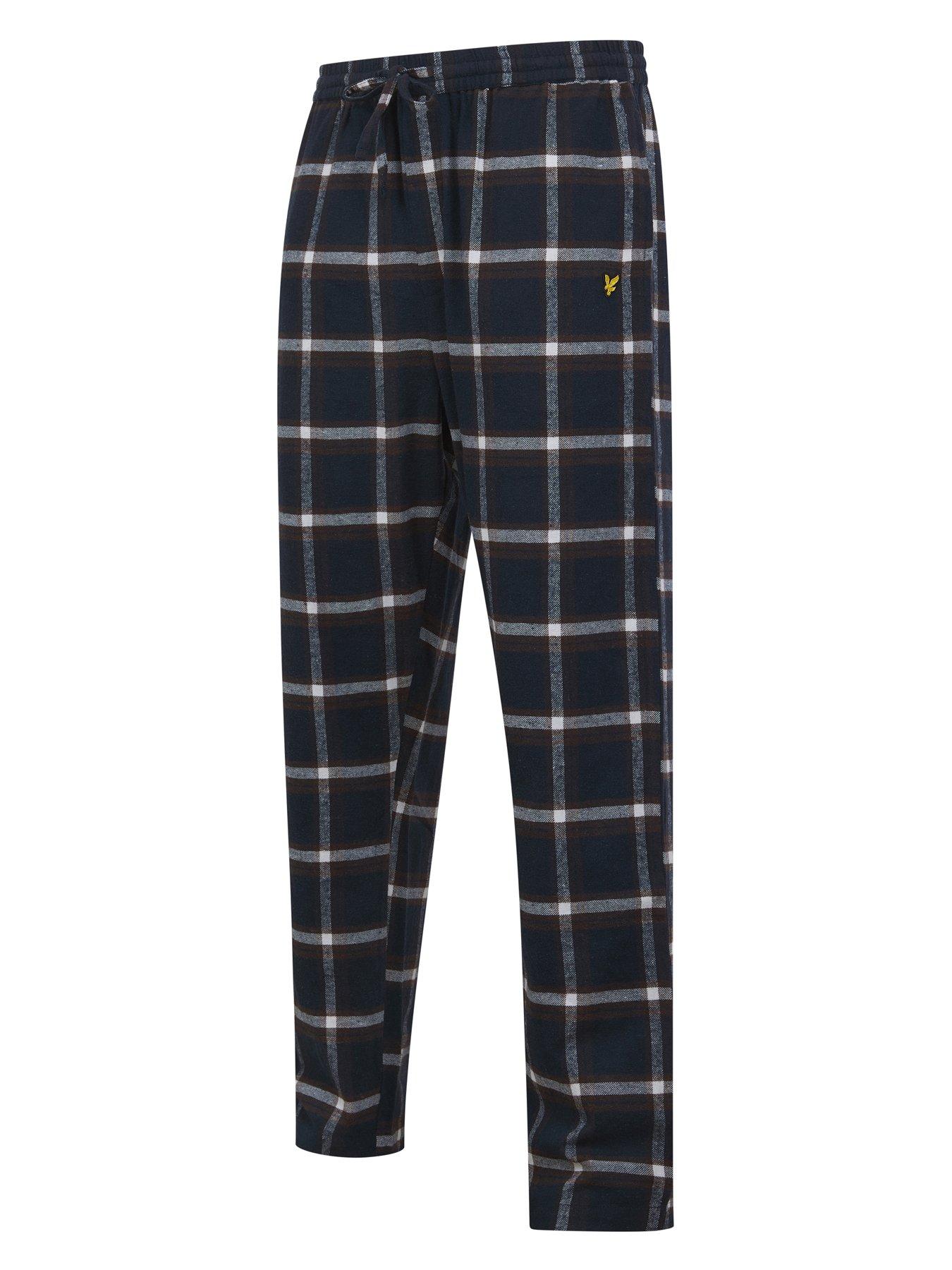 lyle-scott-lyle-amp-scott-julian-check-pyjama-set-navyoutfit
