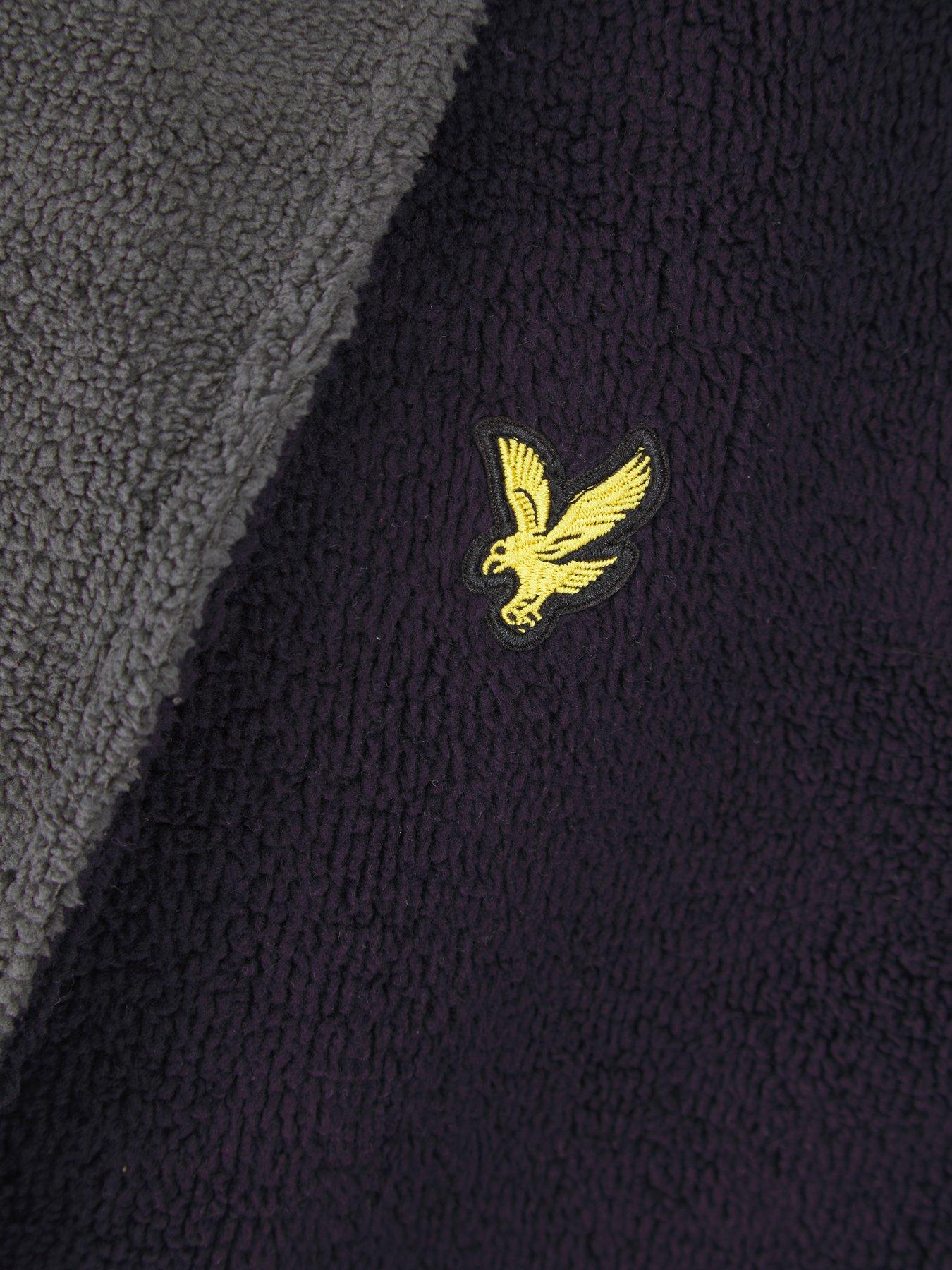 Image 2 of 4 of Lyle & Scott Lyle &amp; Scott Adrian Bathrobe - Navy