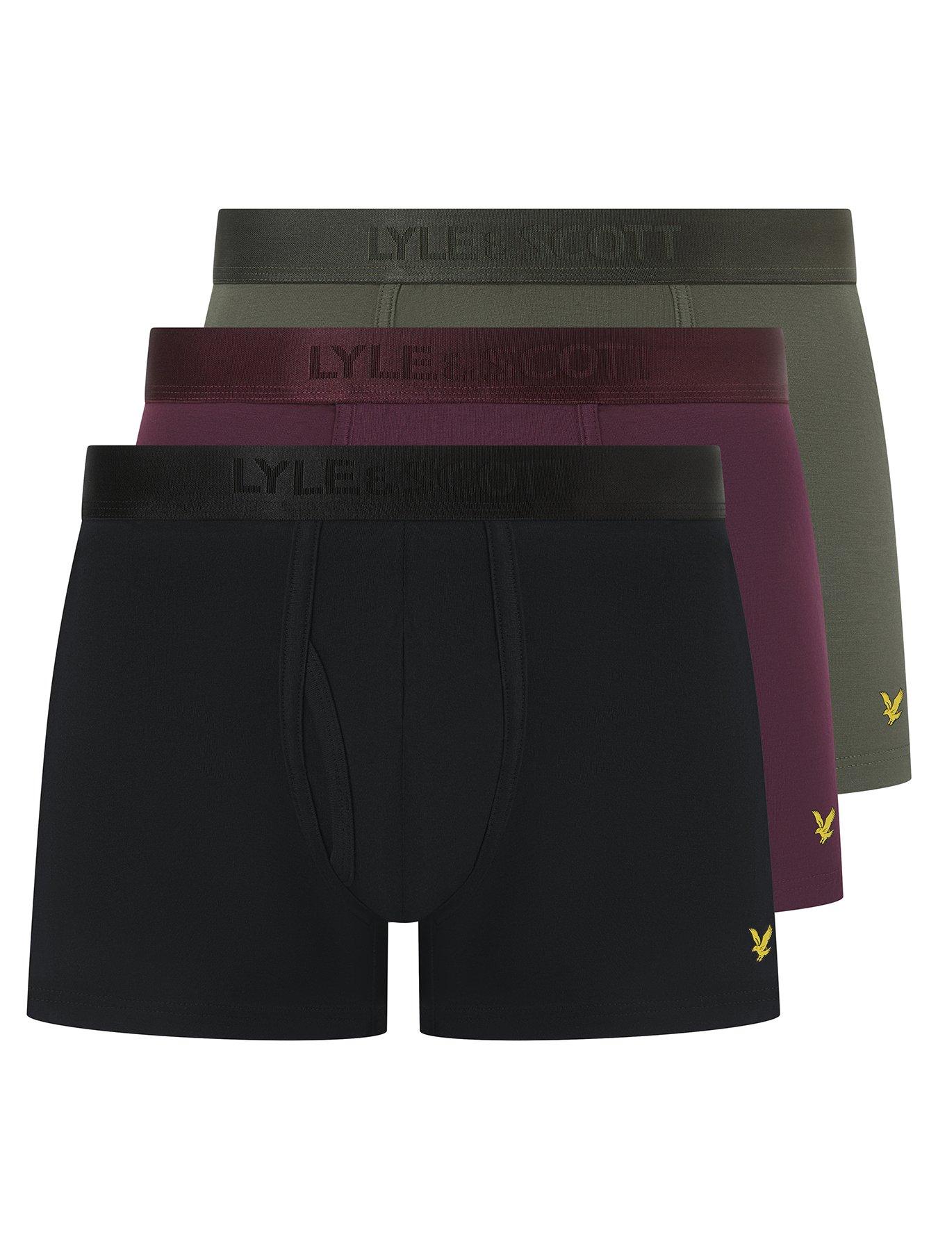 Lyle & Scott Lyle  &  Scott Premium Sutherland 3 Pack Boxer Set - Multi