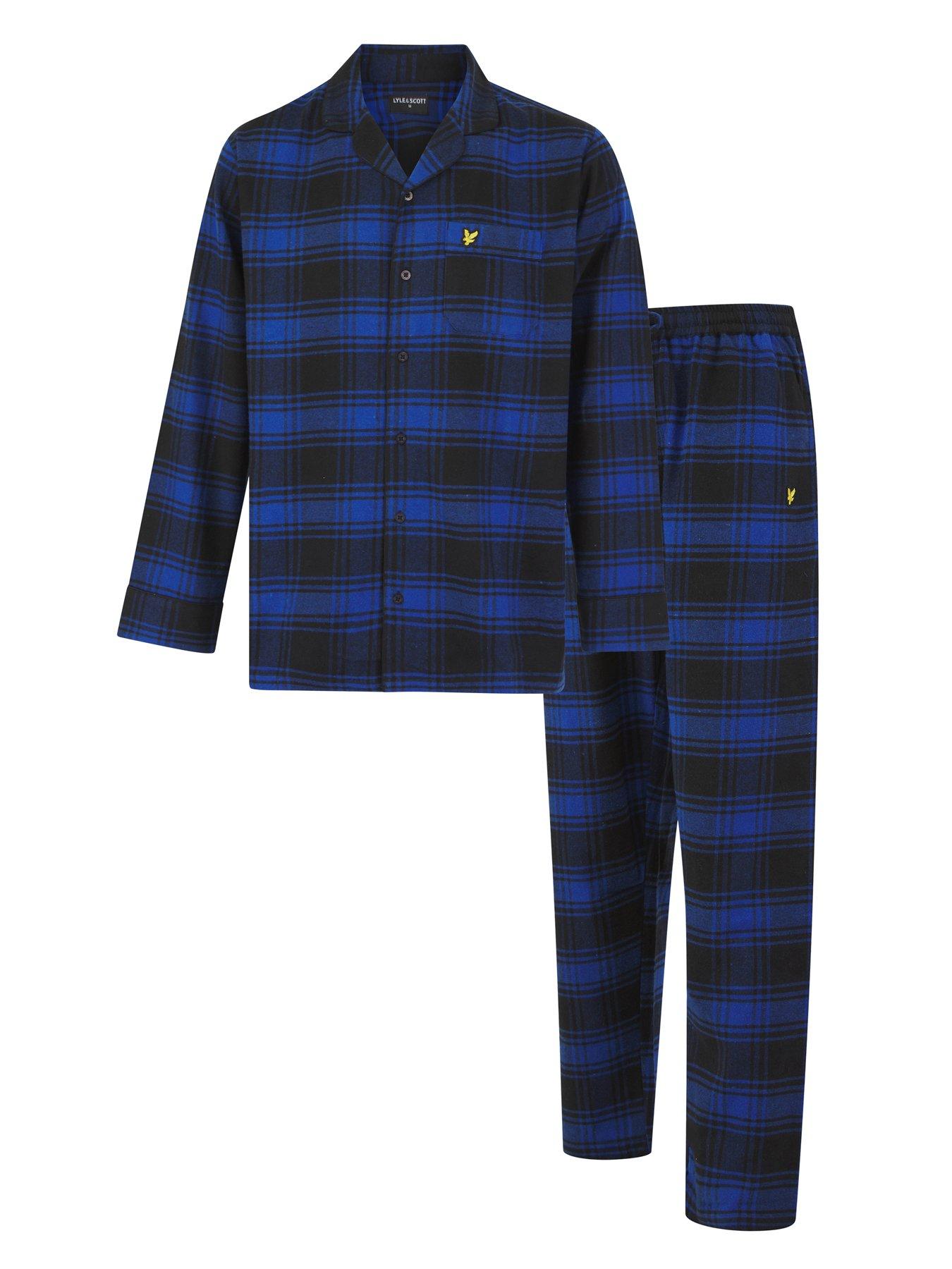 lyle-scott-lyle-amp-scott-julian-check-print-pyjama-setfront