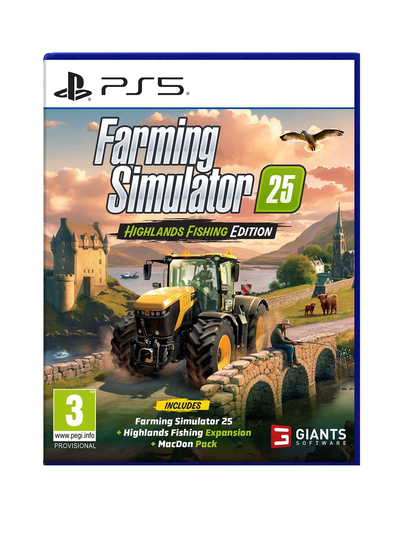 Image 1 of 7 of Playstation Farming Simulator 25: Highlands Fishing Edition - PlayStation&reg;5