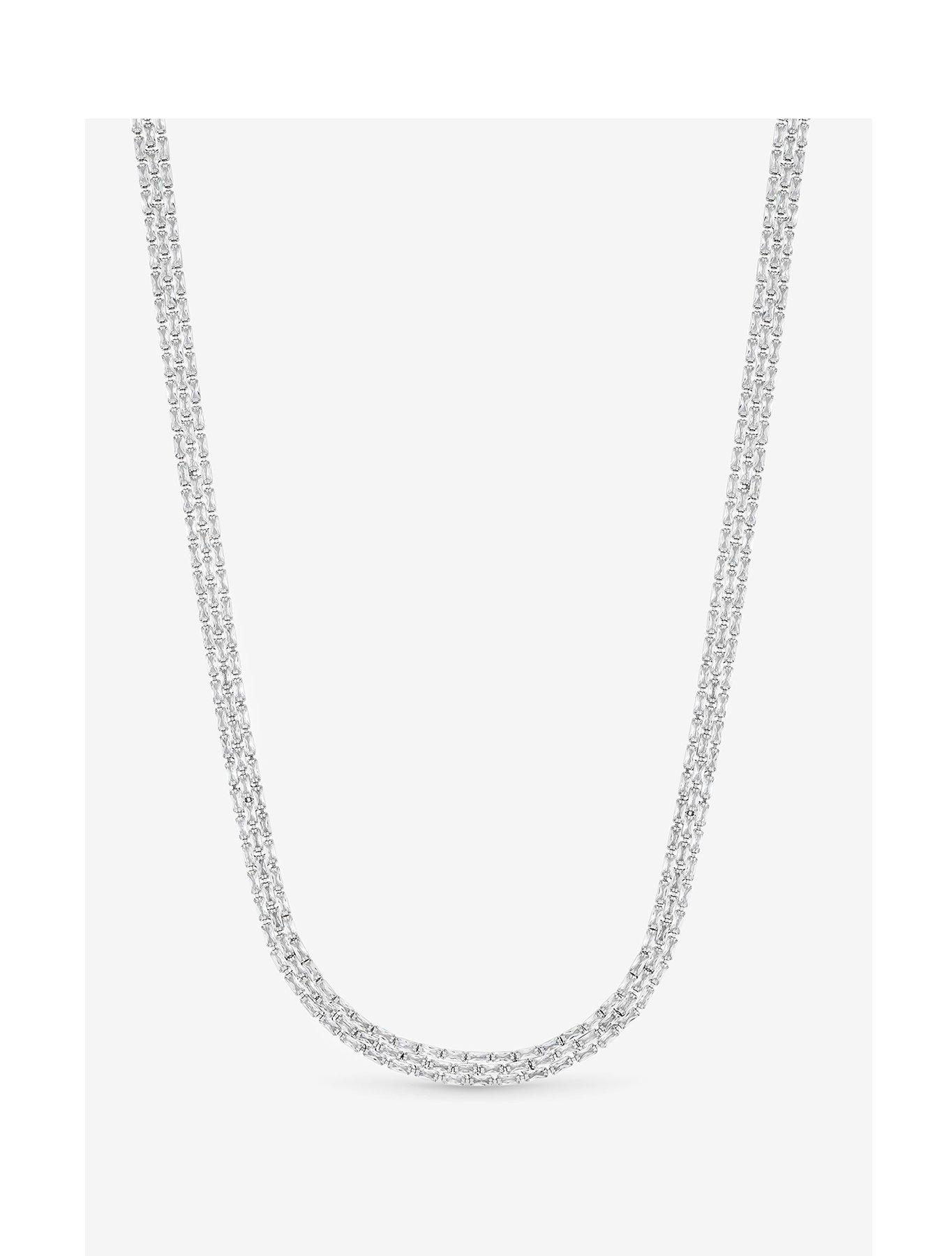 jon-richard-rhodium-plated-cubic-zirconia-baguette-necklace