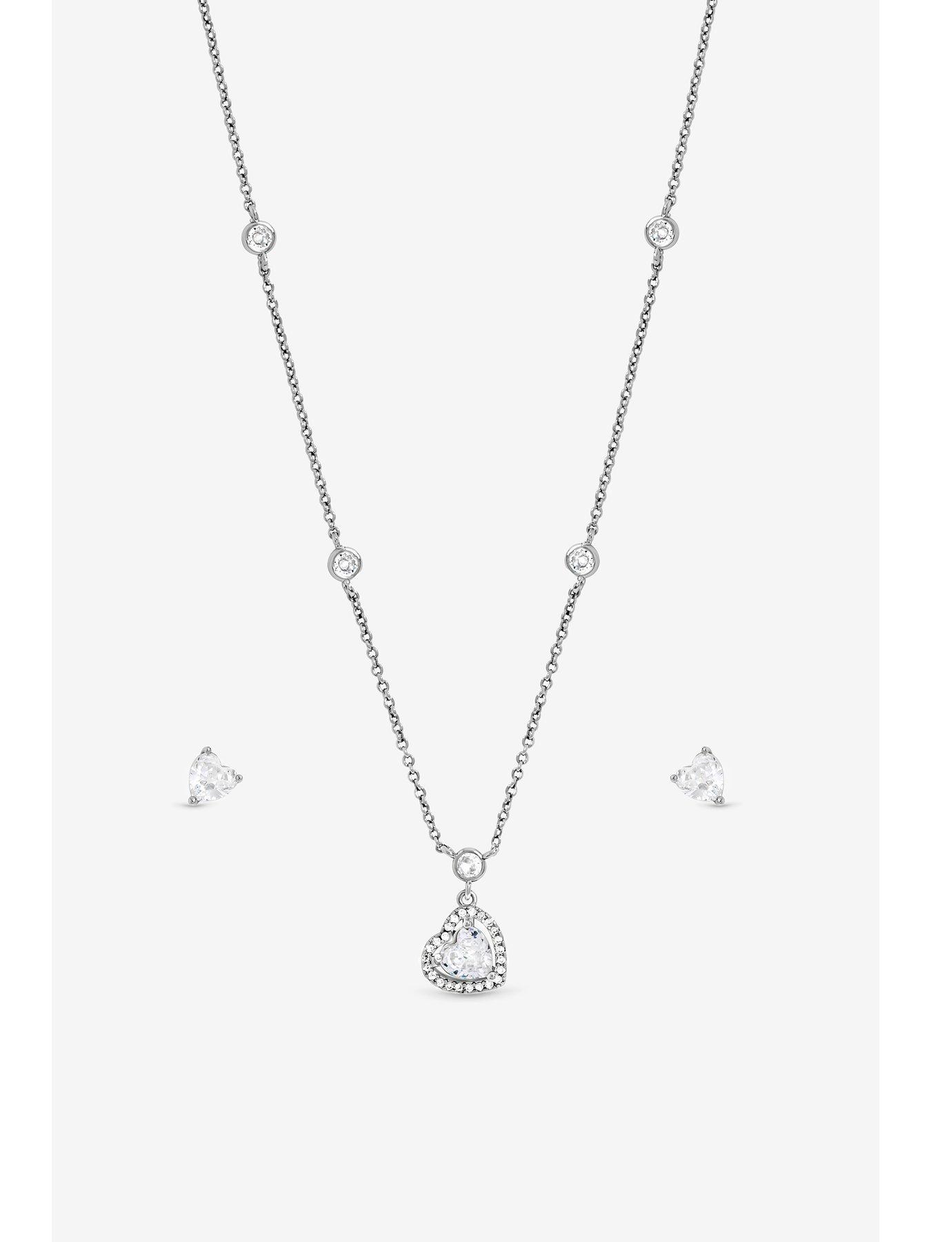 jon-richard-rhodium-plated-and-cubic-zirconia-heart-drop-set-gift-boxstillFront