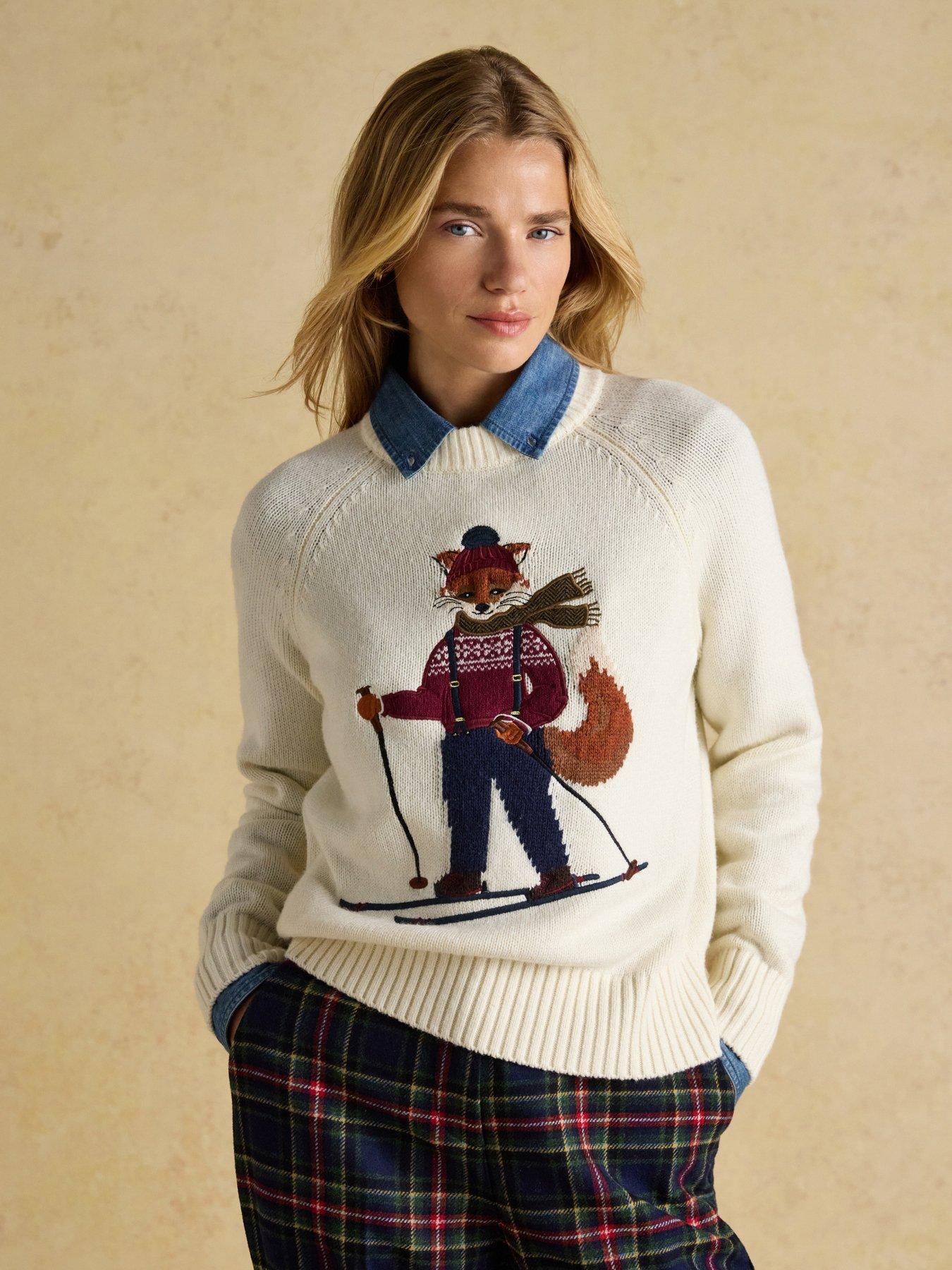 joules-intarsia-jumper-creamfront