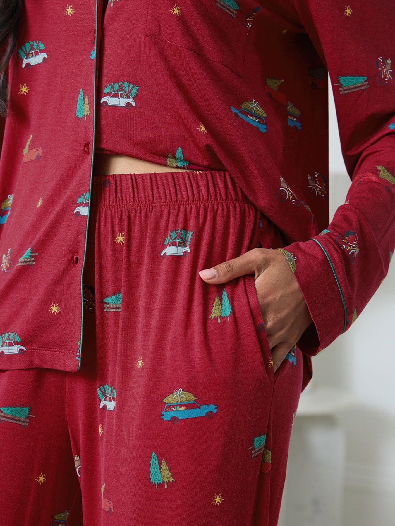 chelsea-peers-christmas-long-button-up-setnbsp--redback