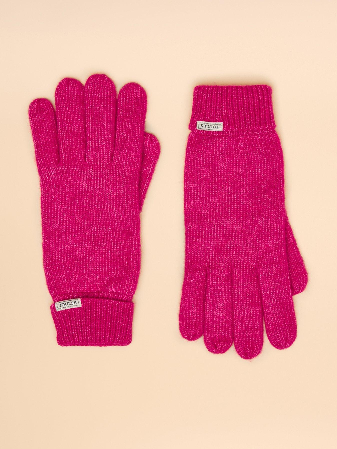 Image 1 of 3 of Joules Gloves - Pink