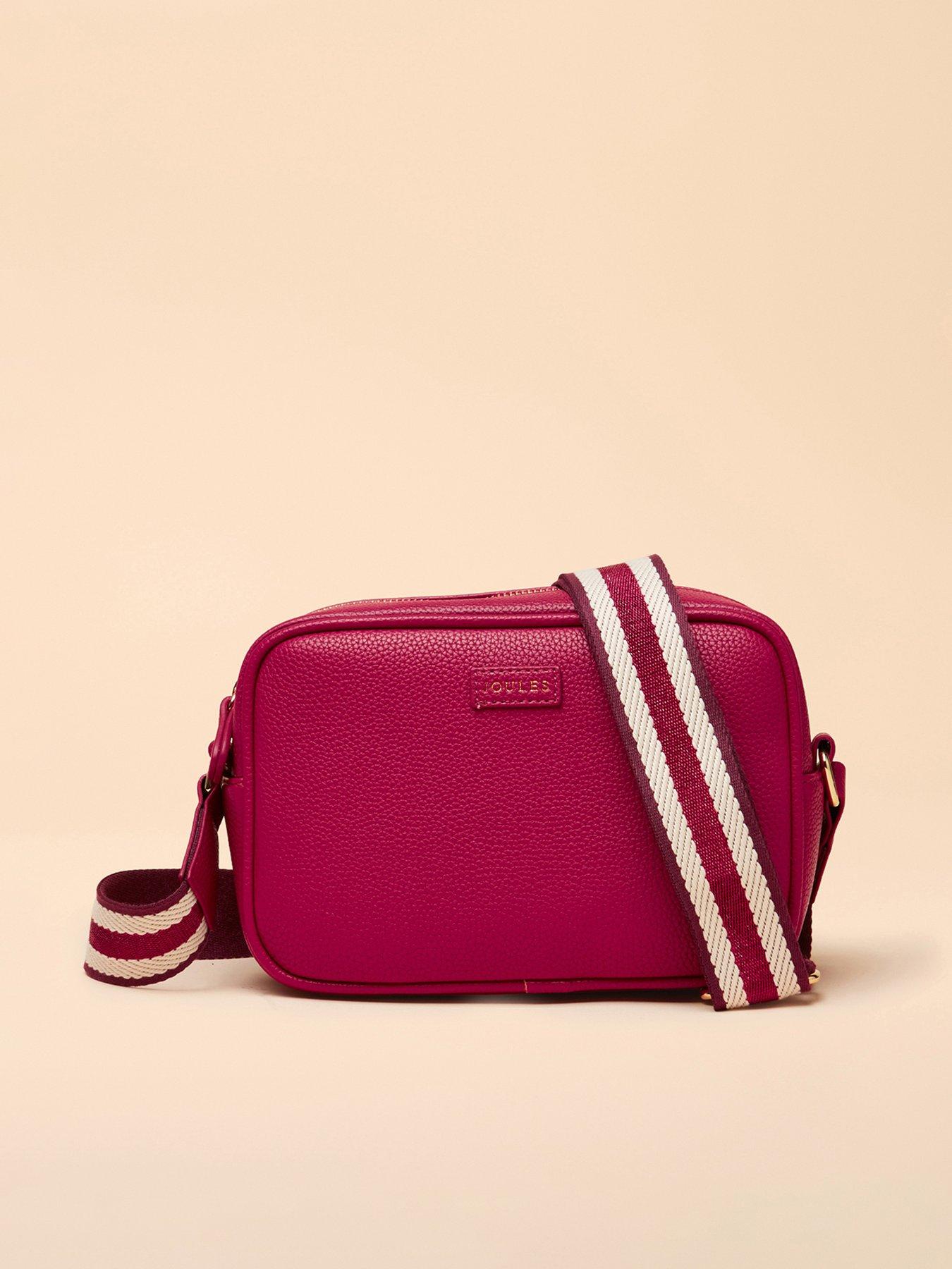 Image 1 of 5 of Joules Cross Body Bag - Berry Red