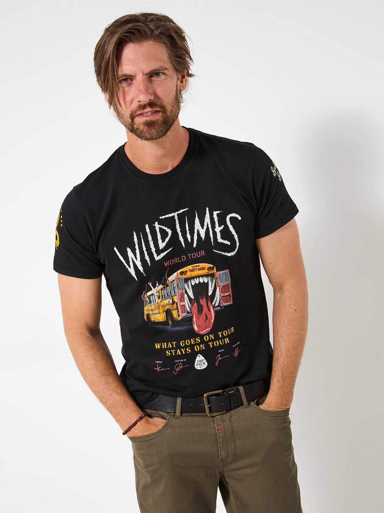 joe-browns-joe-browns-tour-bus-retro-t-shirt-black