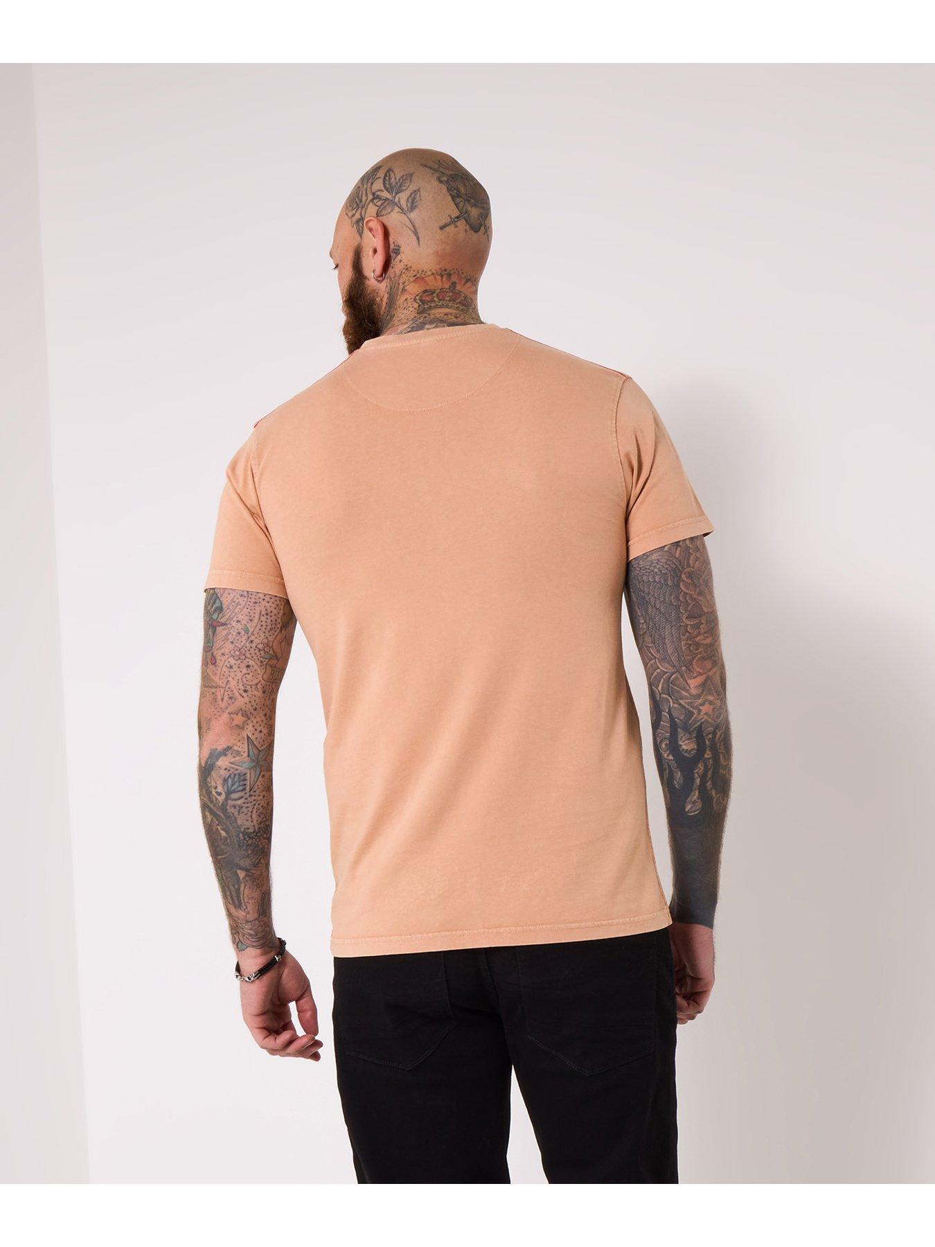 Image 3 of 5 of Joe Browns Joe Browns Bold Biker GraphicT-Shirt - Beige