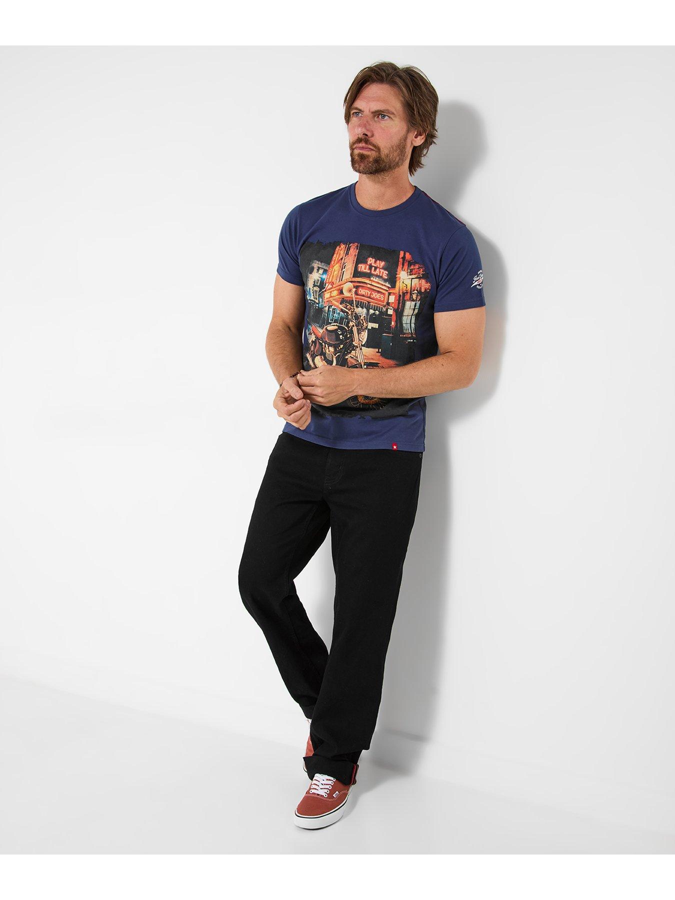 joe-browns-biker-graphic-t-shirt-blueoutfit