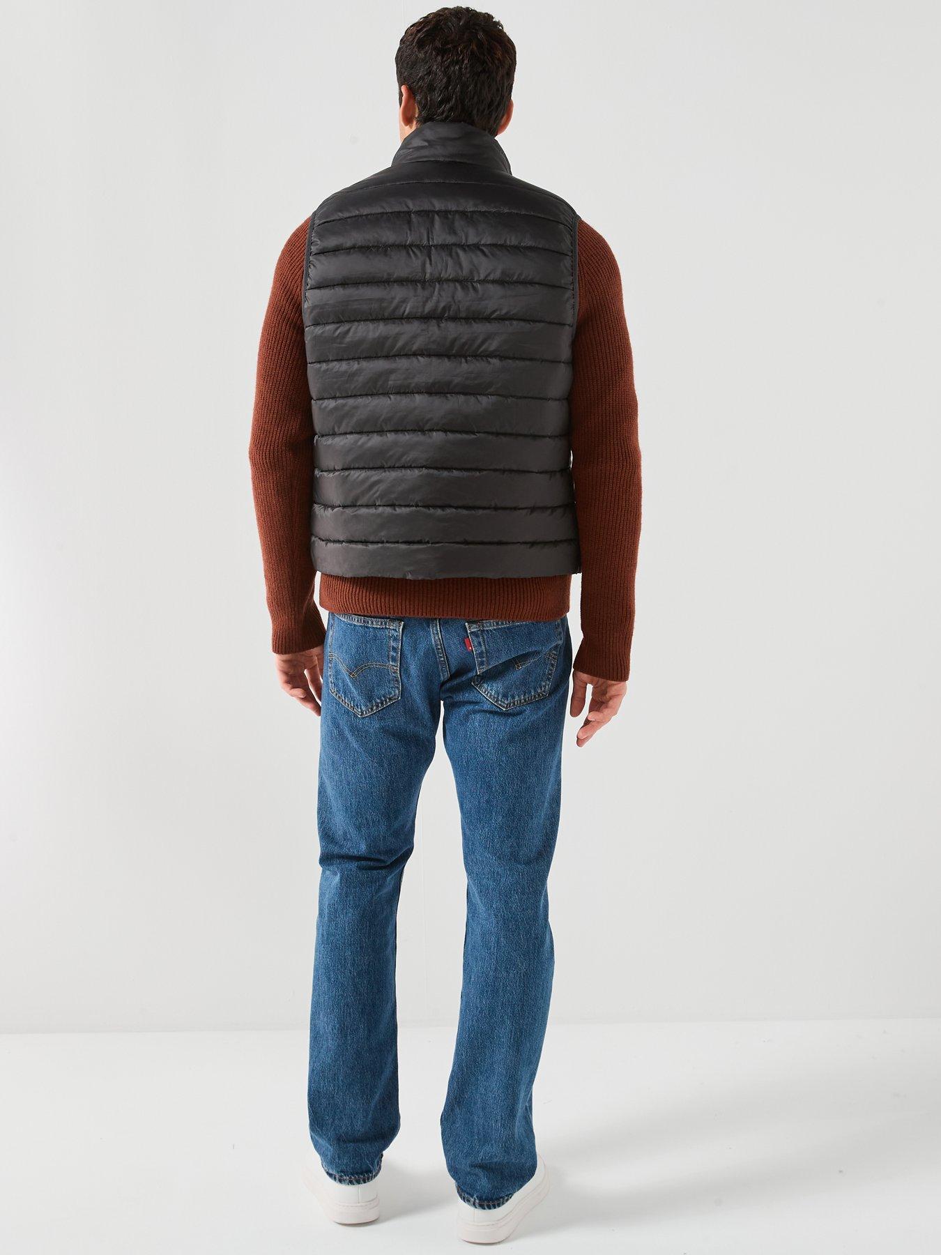 jack-jones-light-padded-gilet-blackstillFront