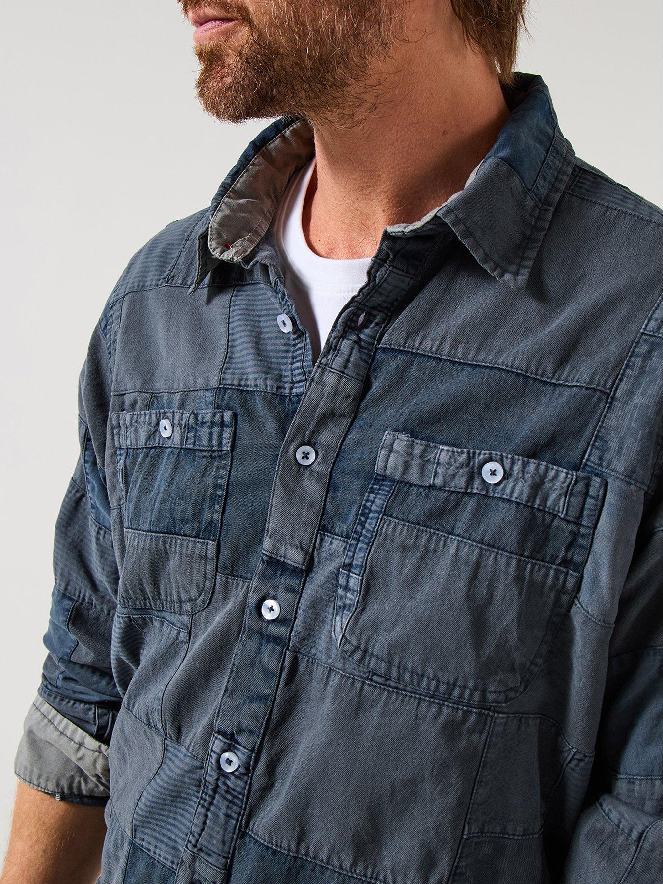 joe-browns-patch-long-sleeve-shirt-blackoutfit