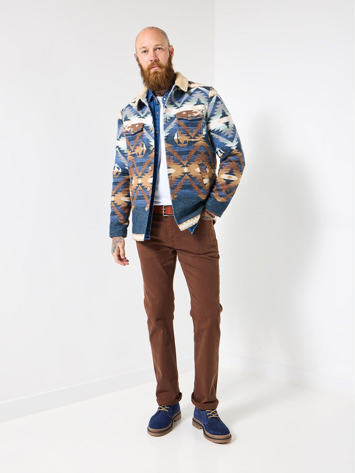 joe-browns-aztec-print-overshirt-multistillFront