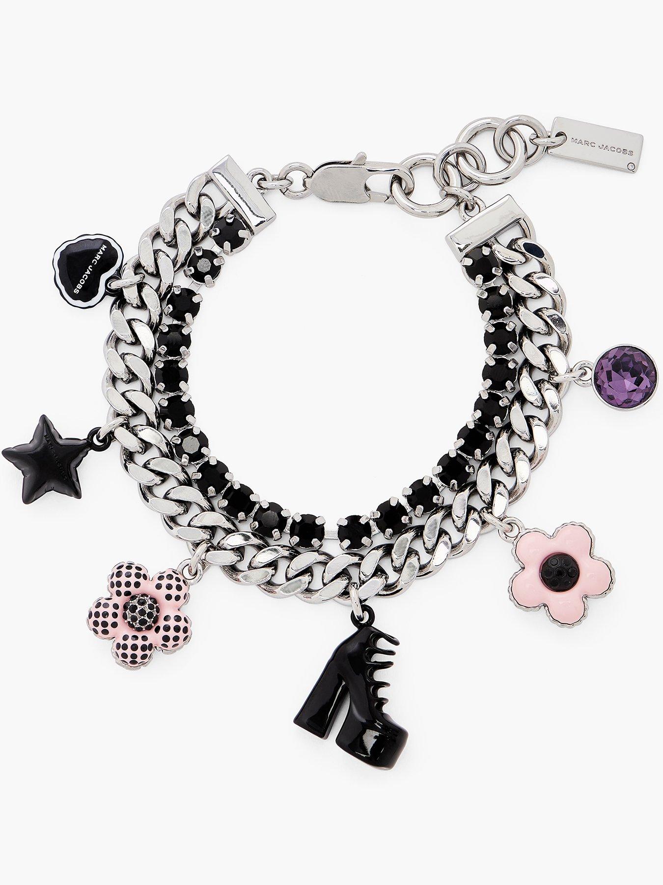 MARC JACOBS Mini Icon Dot Charm Bracelet