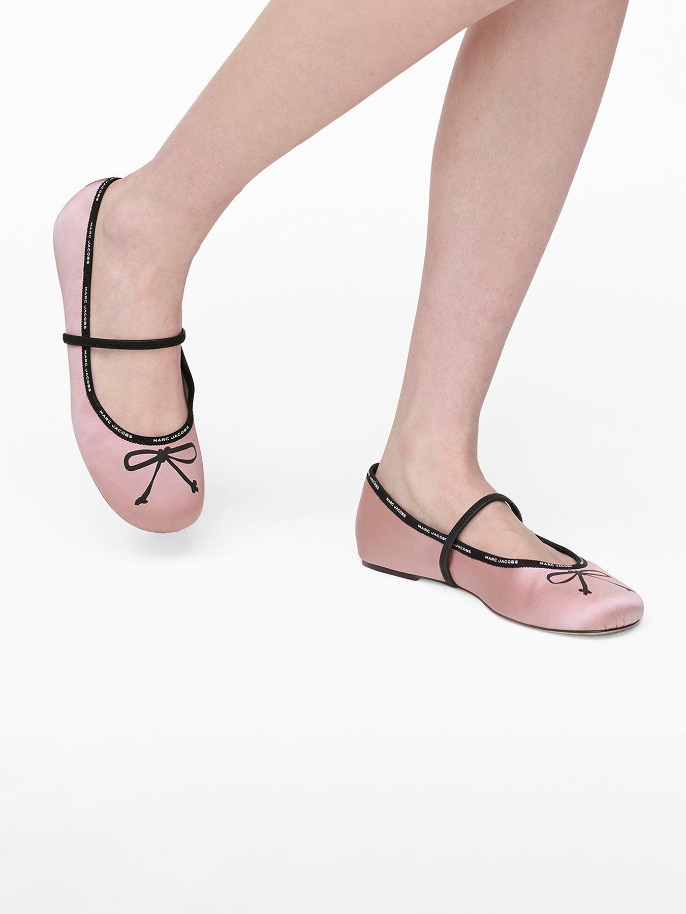 Image 2 of 4 of MARC JACOBS The Bow Ballerina - Pink