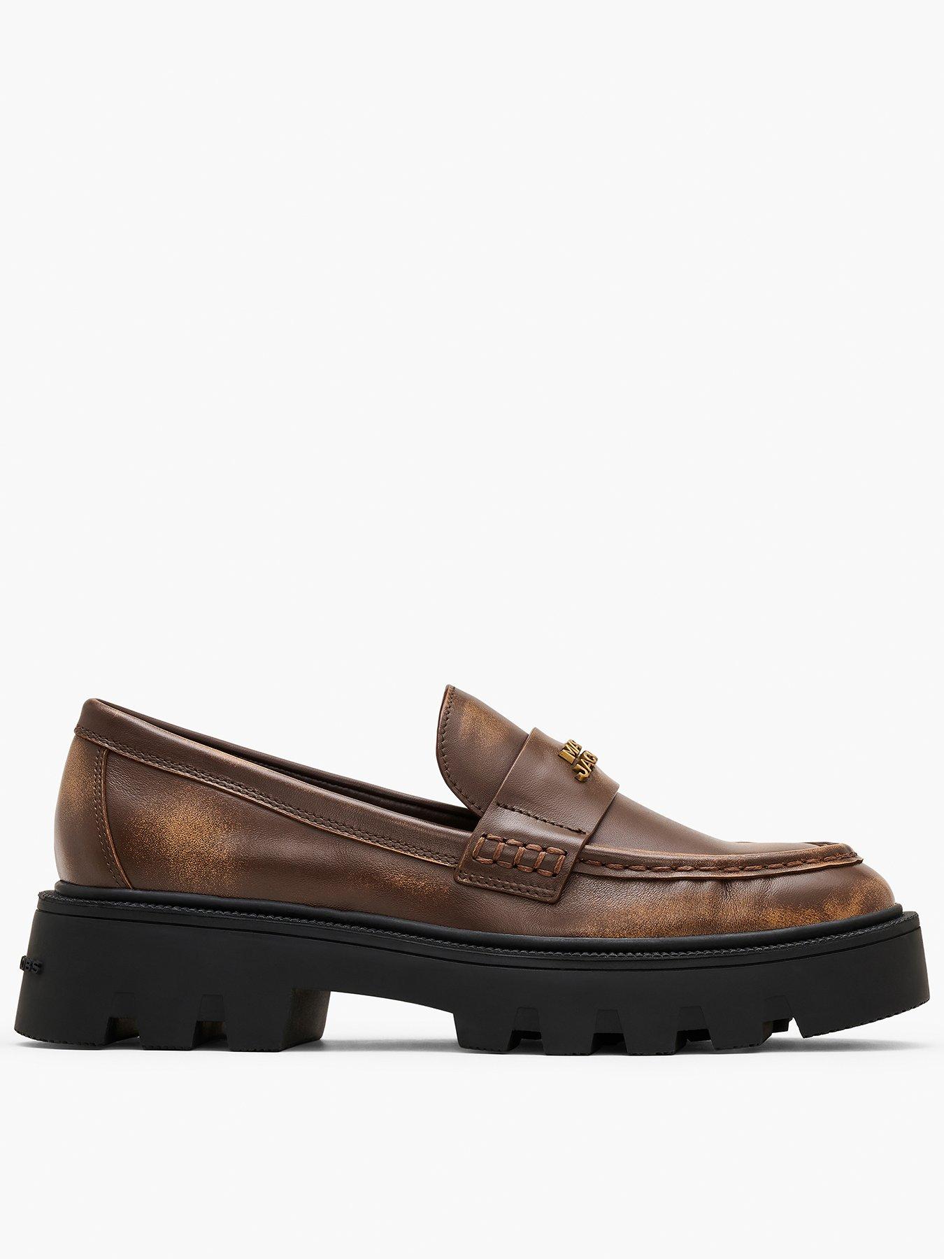 MARC JACOBS The Frankie Loafer - Dark Brown