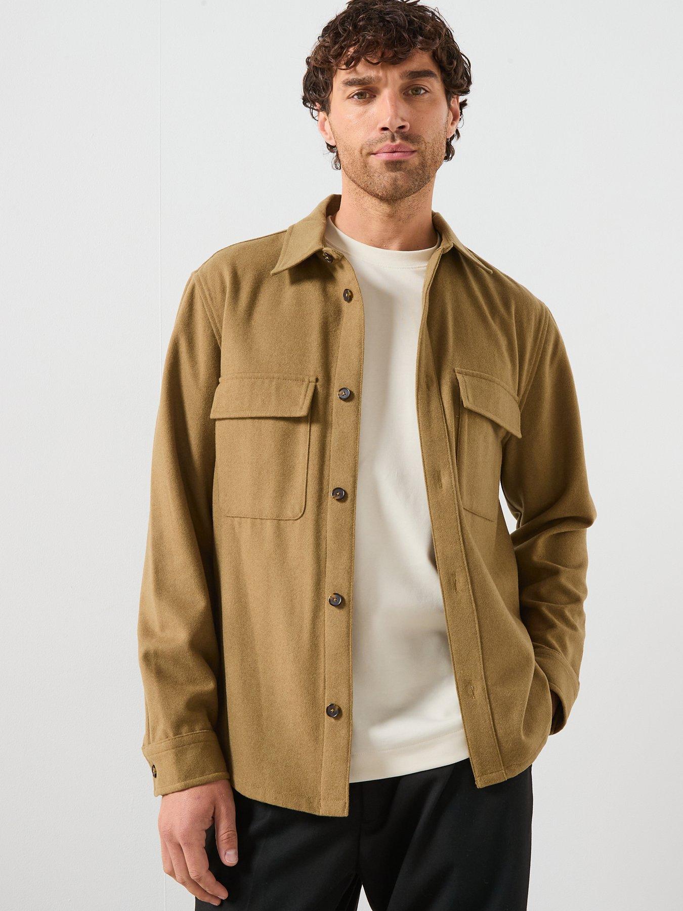 mango-margon-double-pocket-wool-shacket-dark-beige