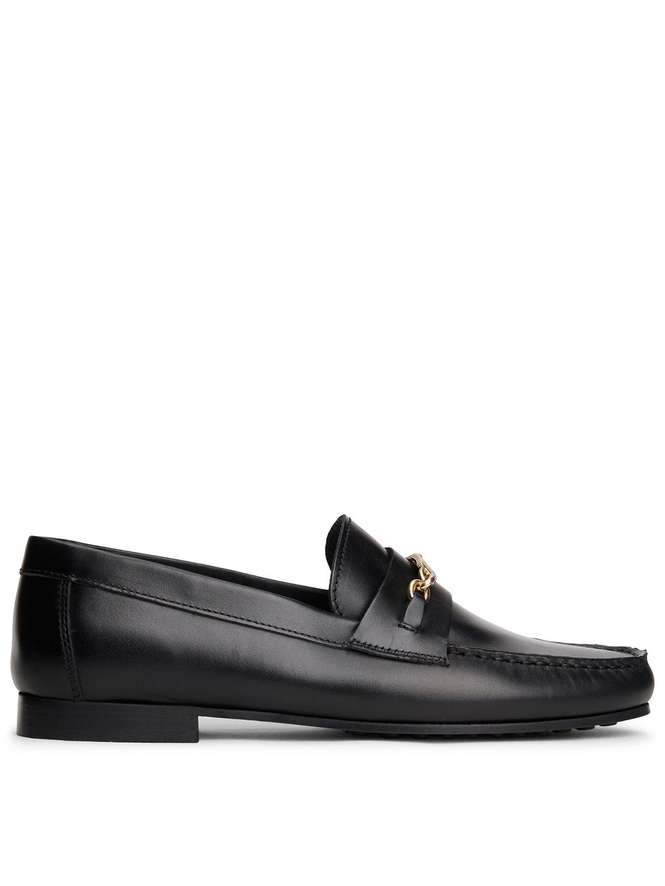 tommy-hilfiger-chain-leather-loafer-black
