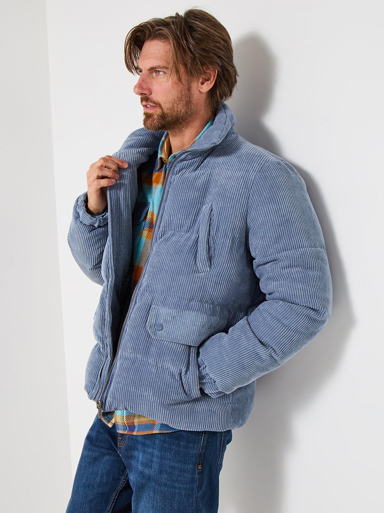 joe-browns-cord-padded-jacketnbsp-nbspblueoutfit