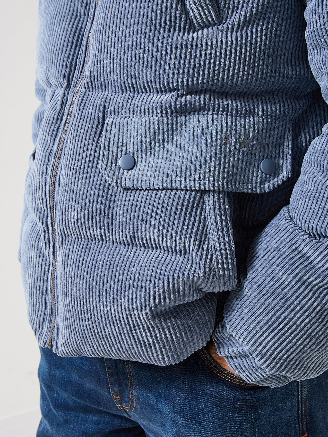 joe-browns-cord-padded-jacketnbsp-nbspbluedetail