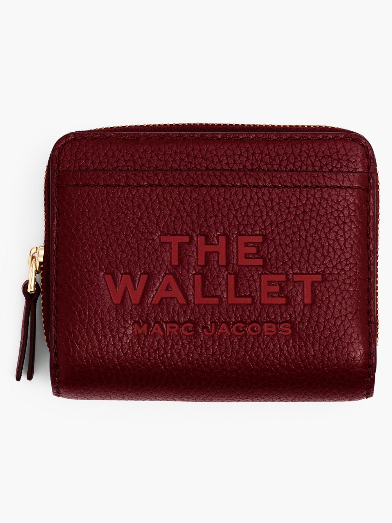 MARC JACOBS The Mini Compact Wallet - Dark Red | Very Ireland