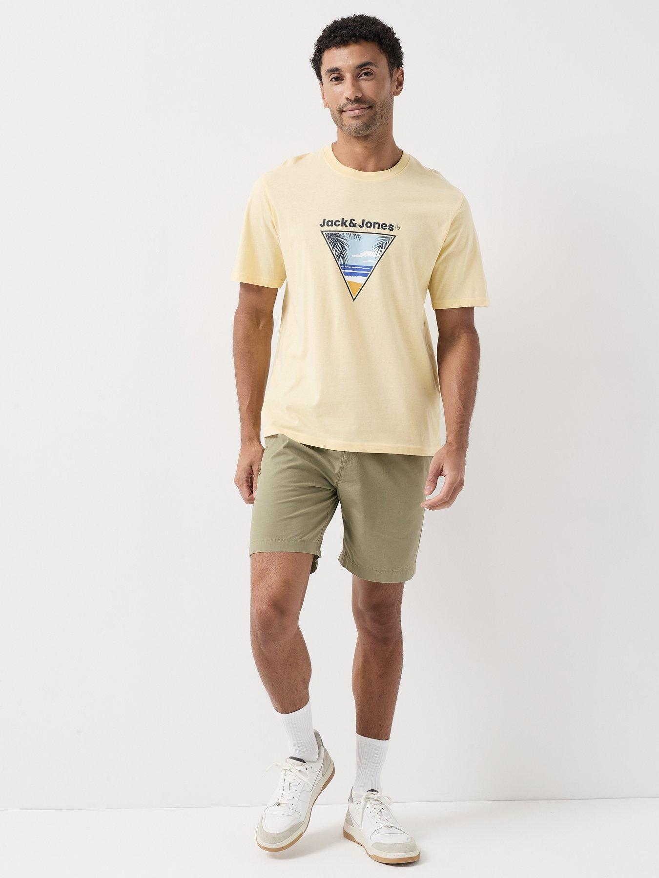 Image 3 of 5 of Jack & Jones Perry T-Shirt - Yellow