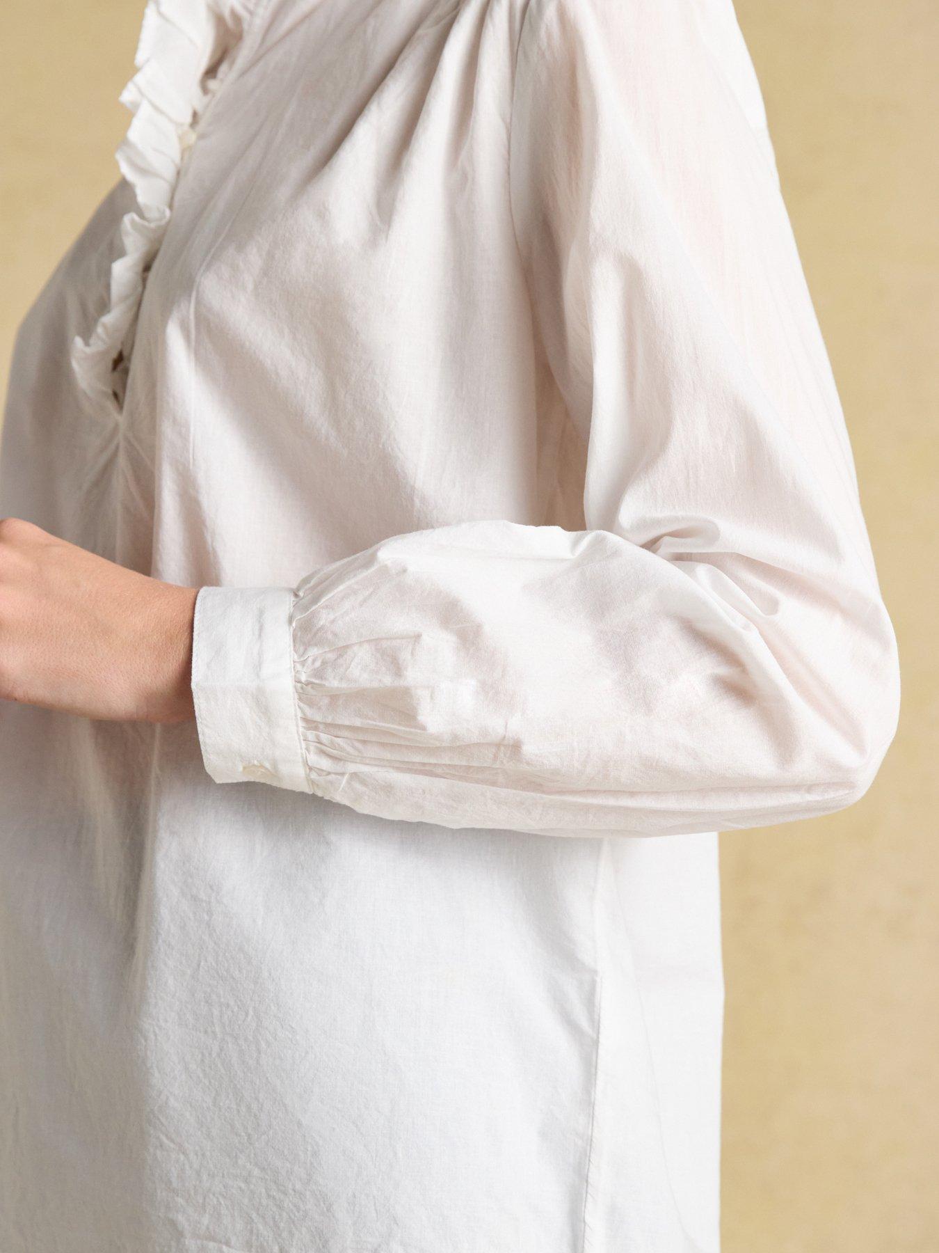 joules-cotton-ruffle-blouse-whitedetail
