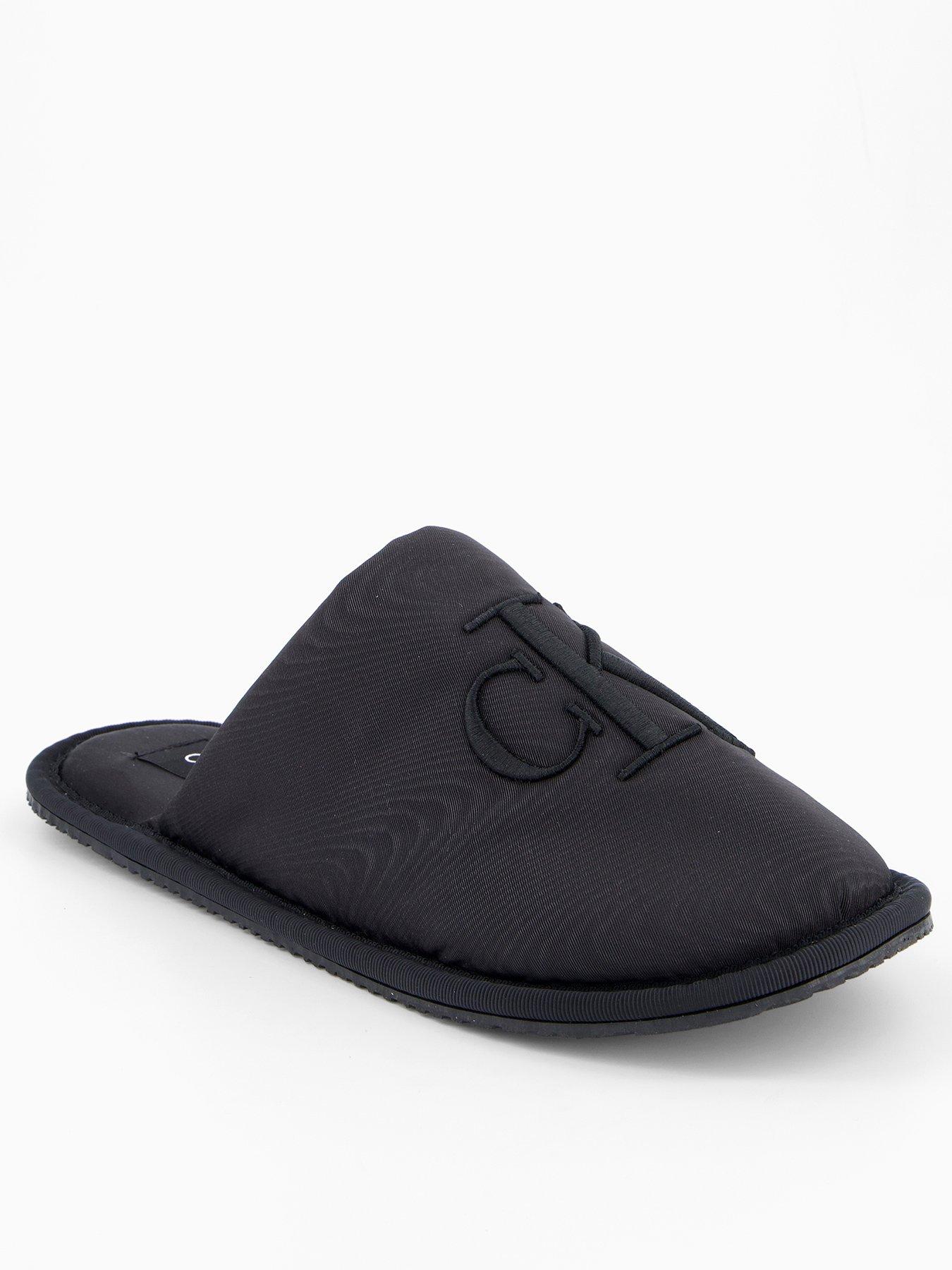 calvin-klein-satin-slippers-black