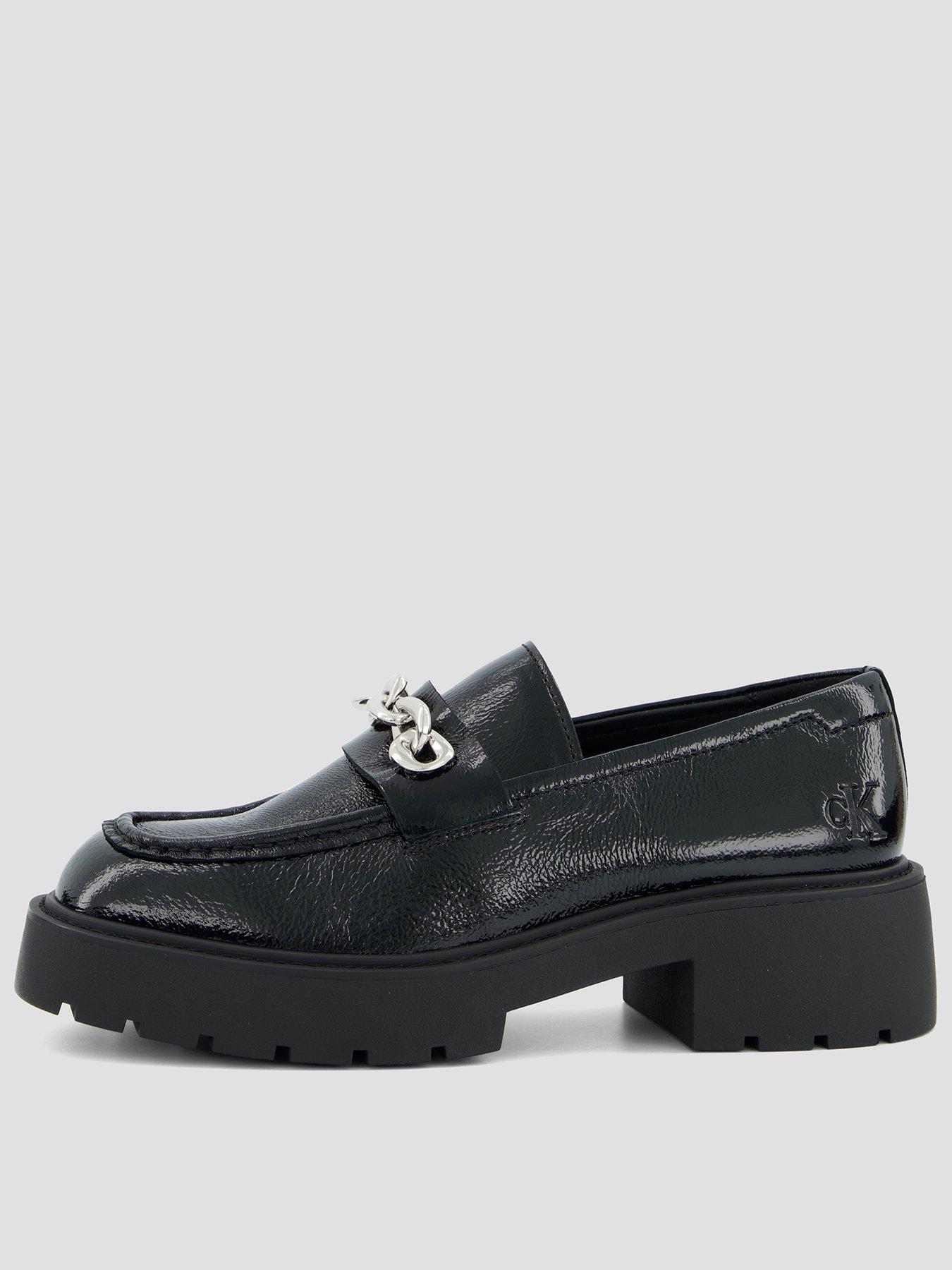 calvin-klein-chunky-hardware-leather-loafer-black