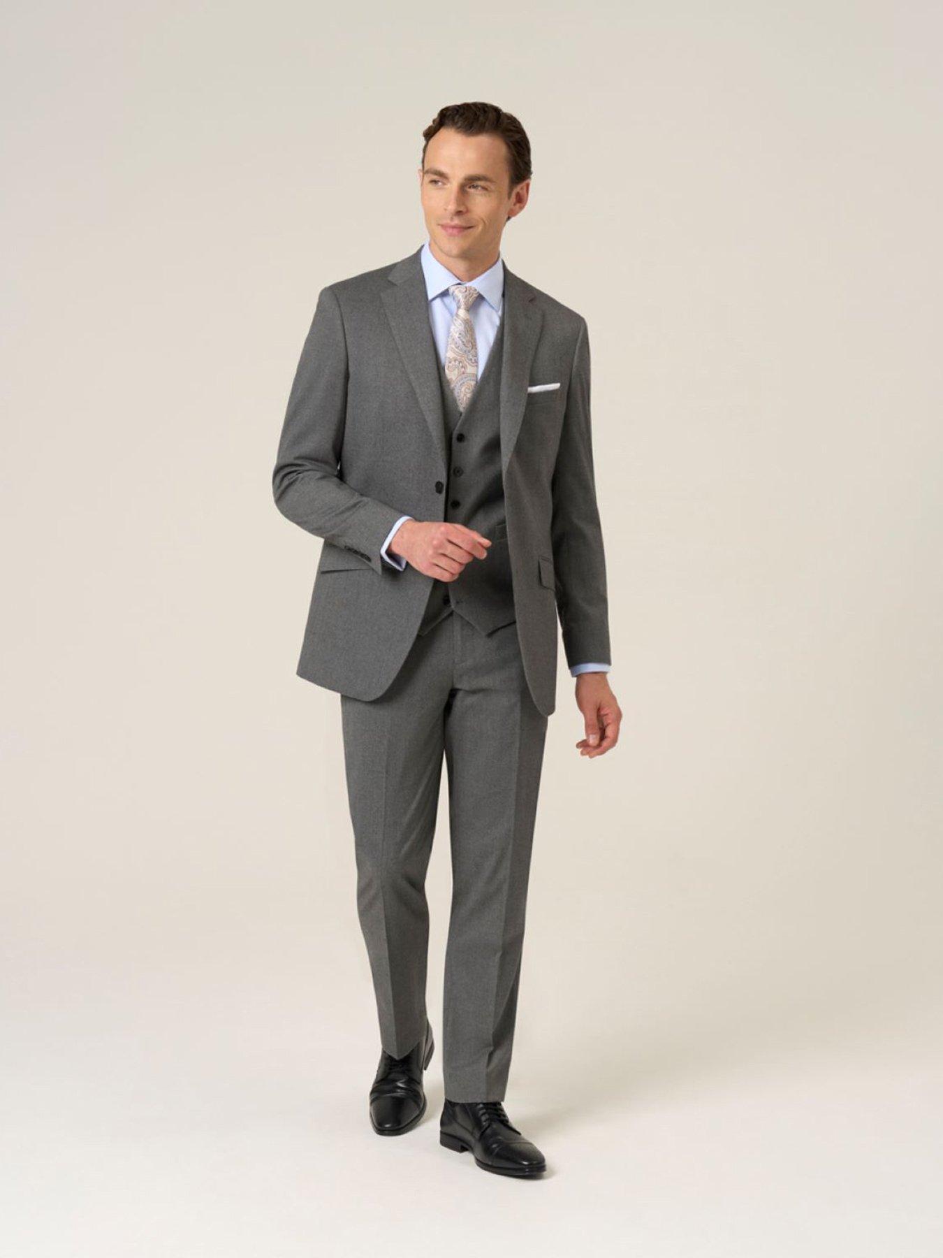 Image 3 of 6 of Skopes Tailored Fit Liston Suit Jacket - Grey