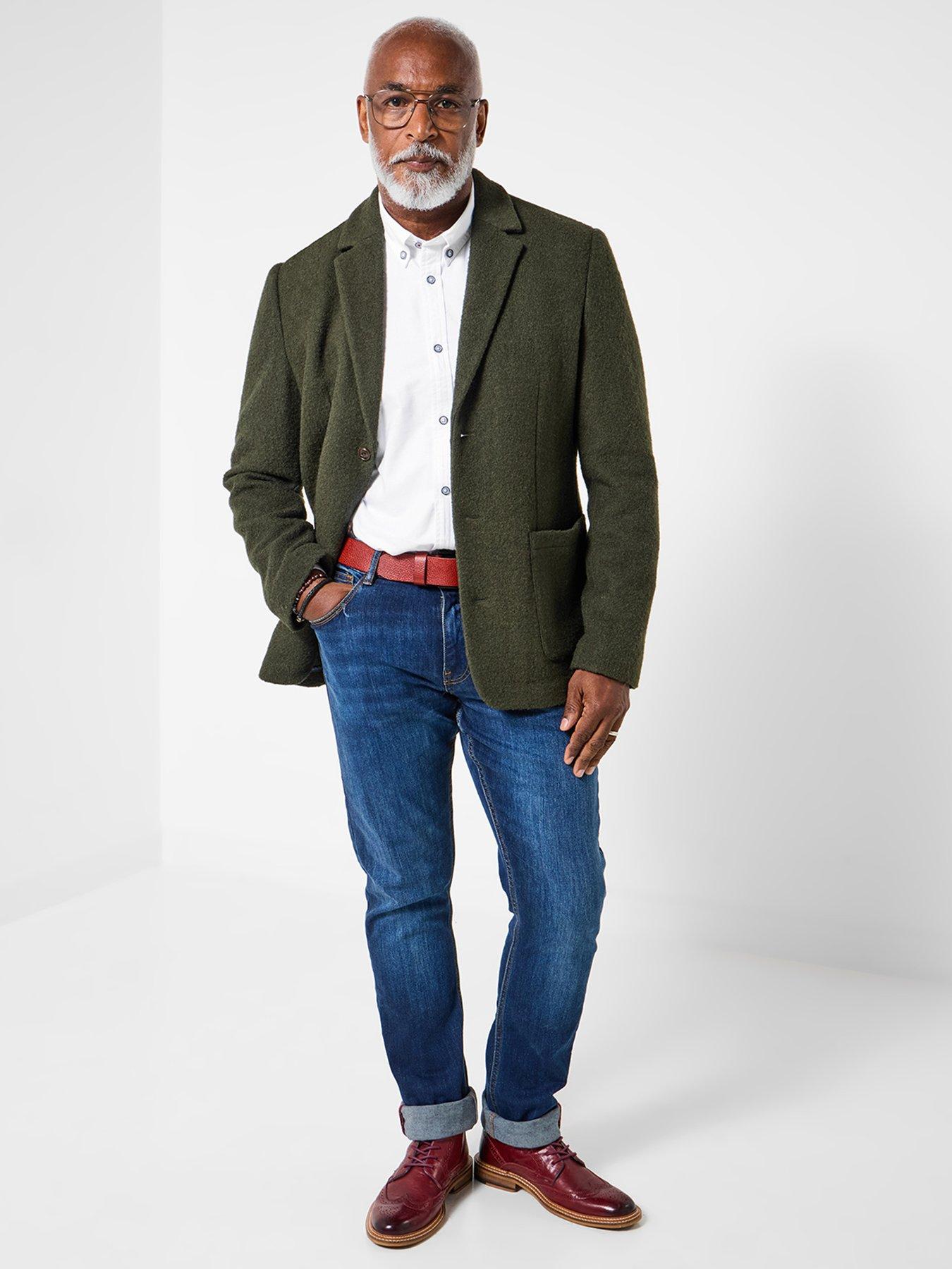 Image 2 of 6 of Joe Browns Modern Relaxed Fit Blazer - Green