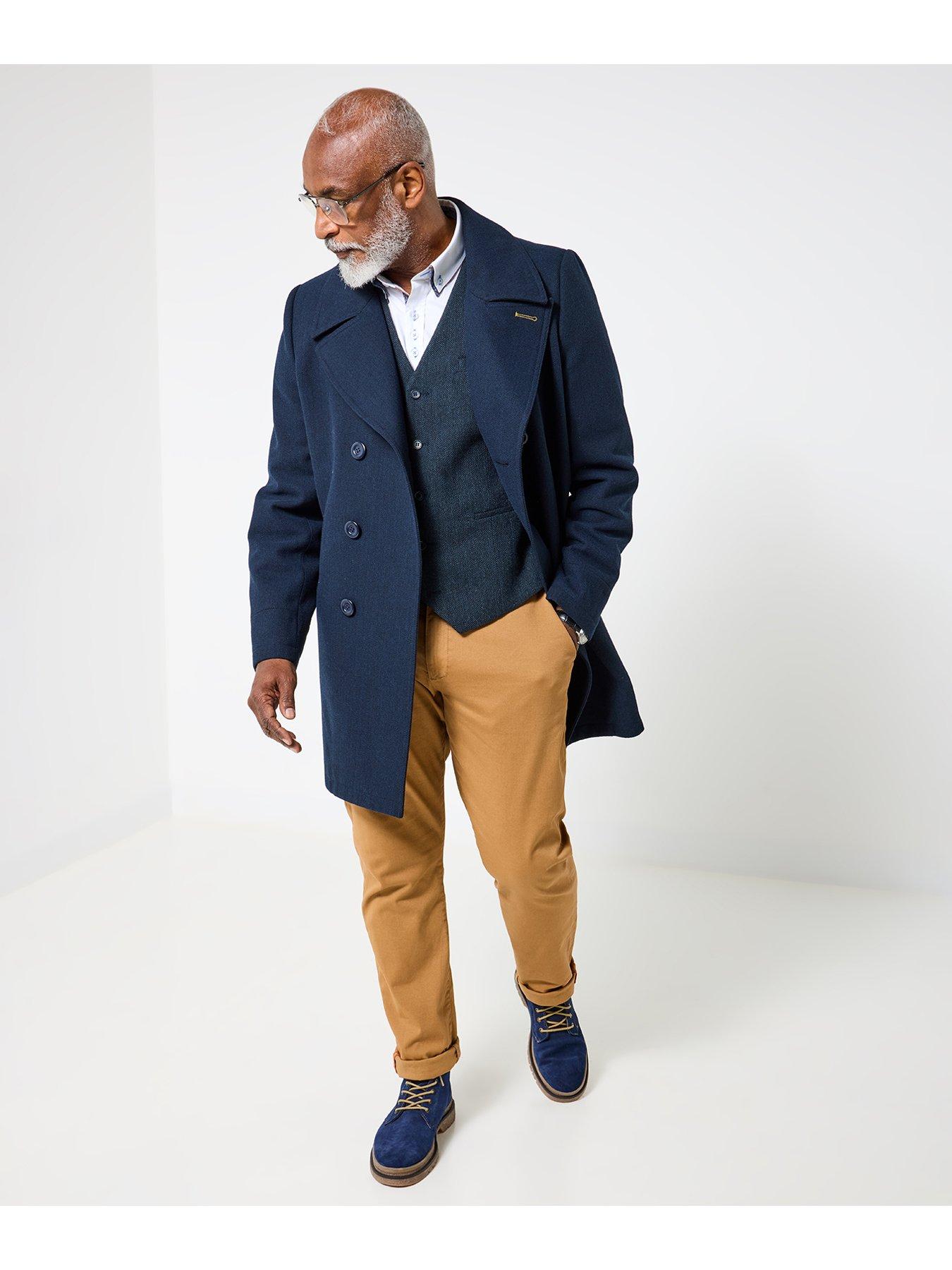 joe-browns-joe-browns-double-breasted-navy-peacoatoutfit