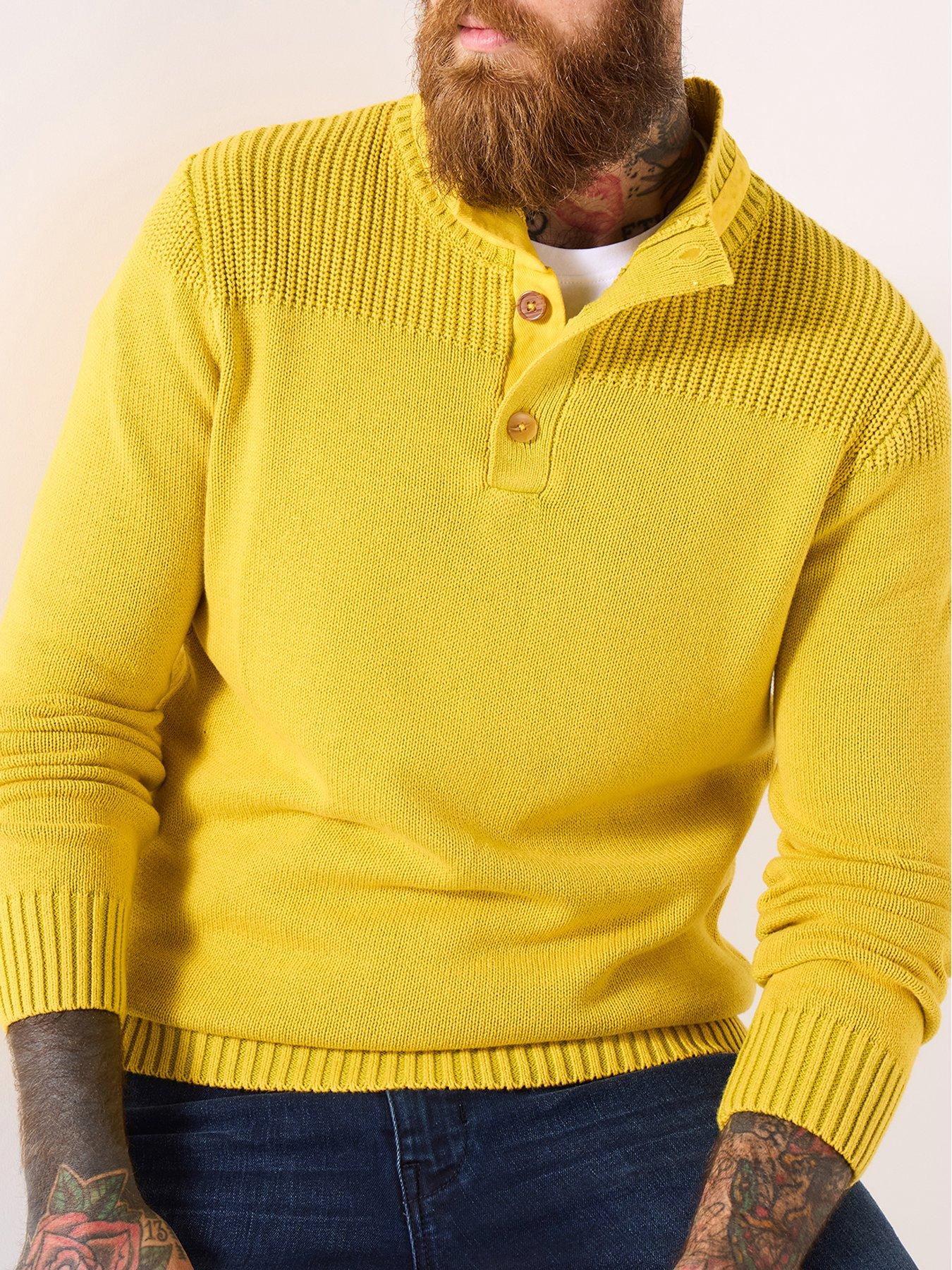 joe-browns-acid-wash-funnel-neck-knitted-jumper-yellowoutfit