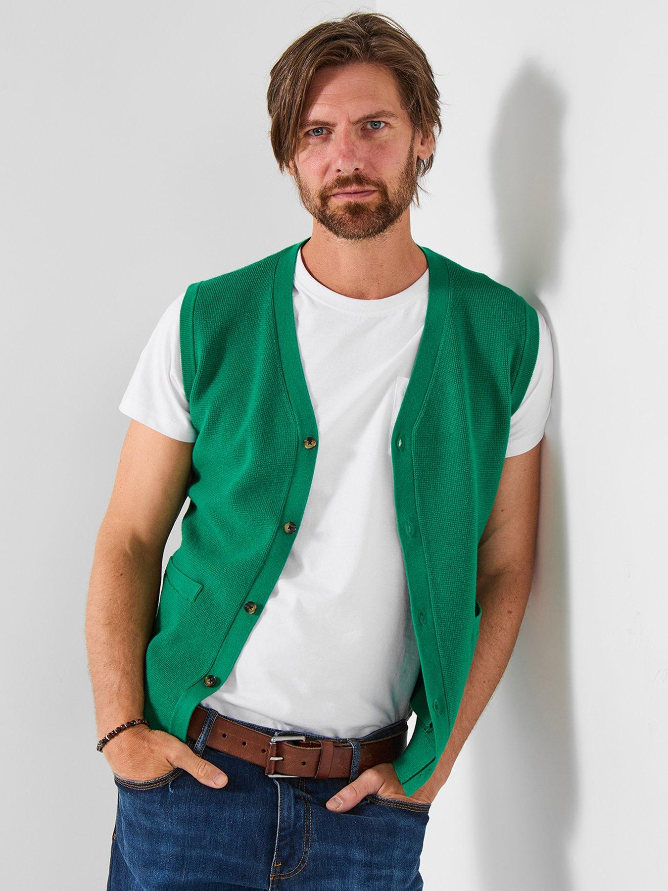 joe-browns-smart-knitted-vest-greenfront
