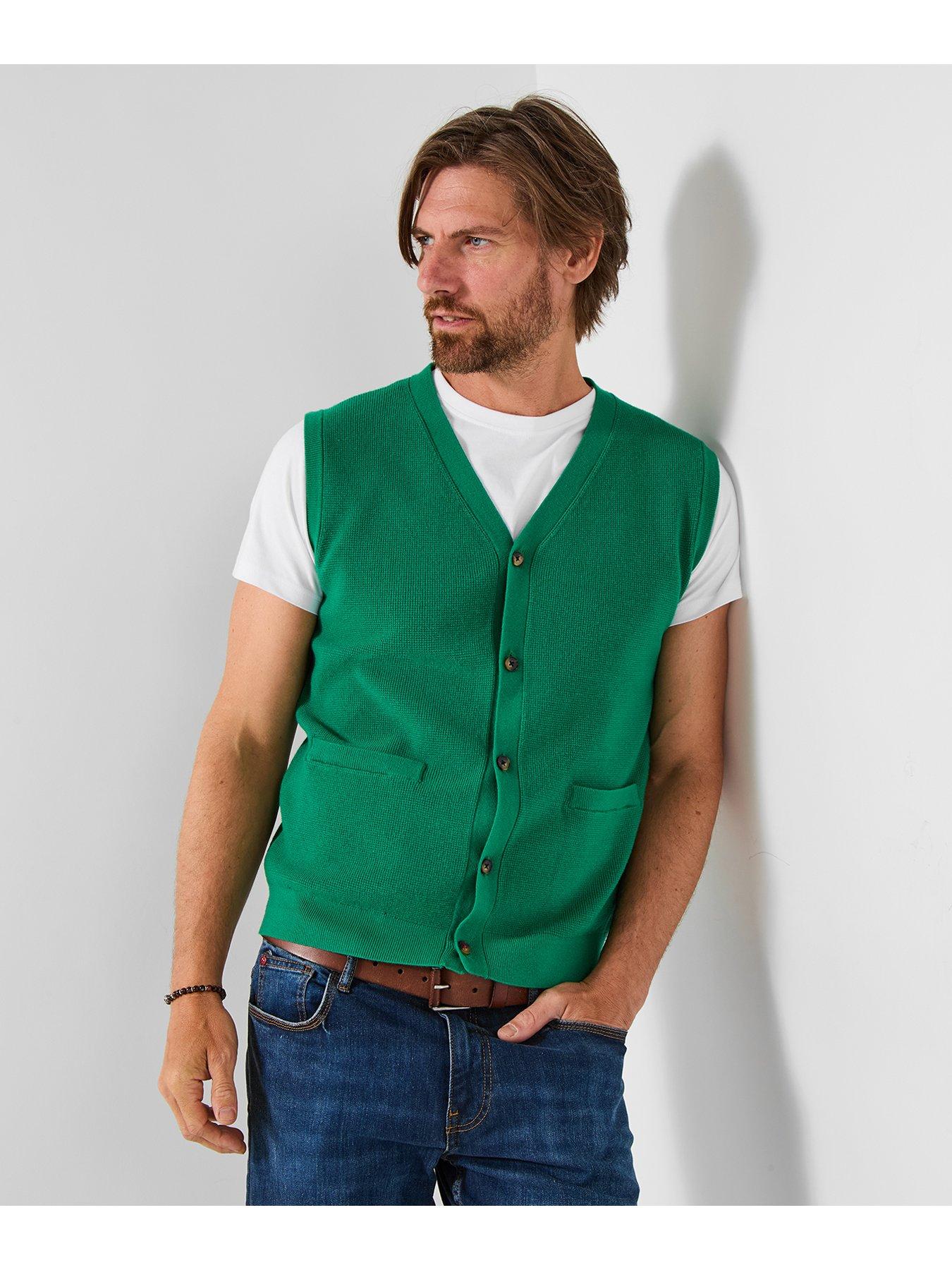 joe-browns-smart-knitted-vest-greenstillFront