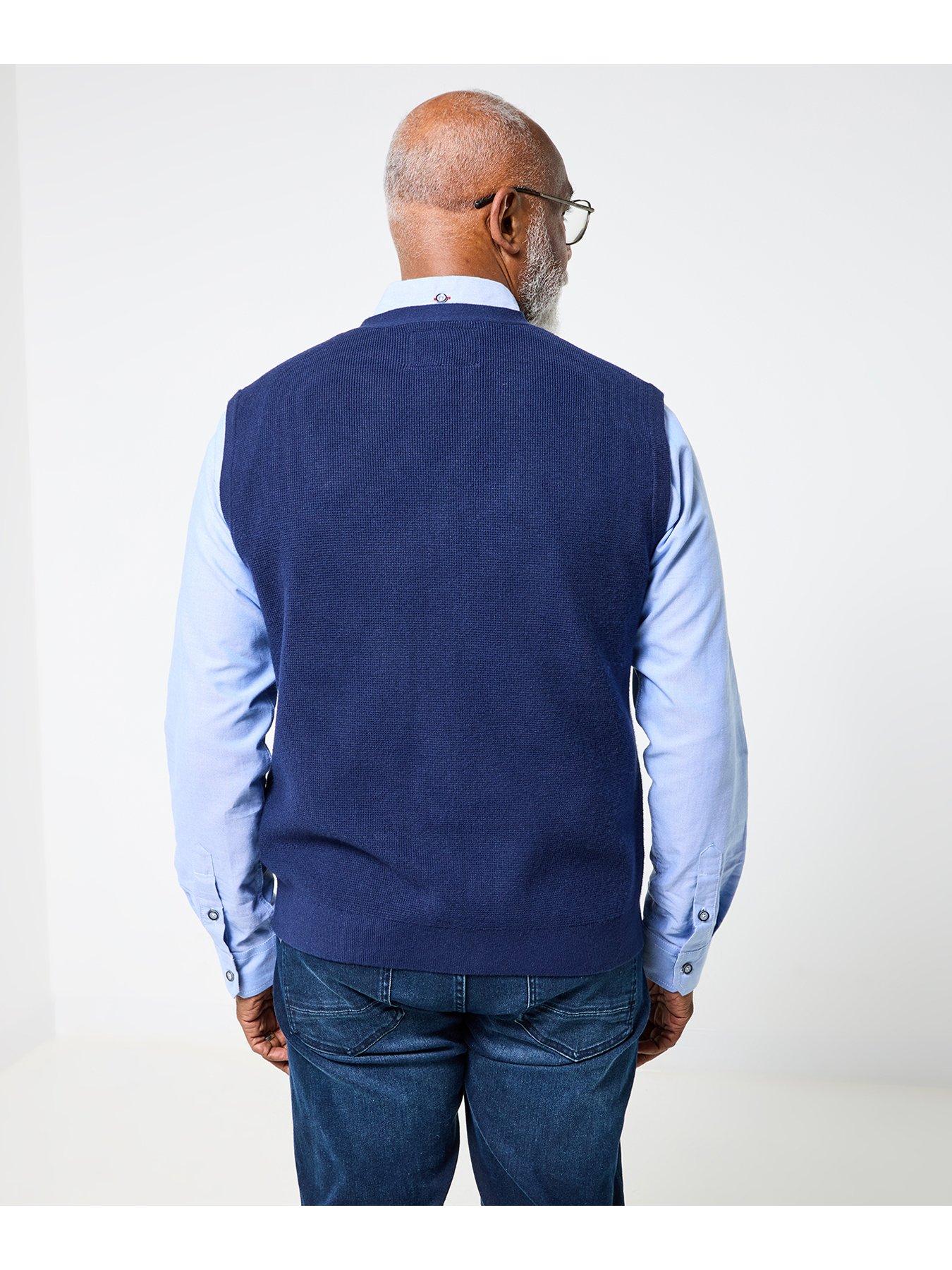joe-browns-smart-knitted-vest-navyback