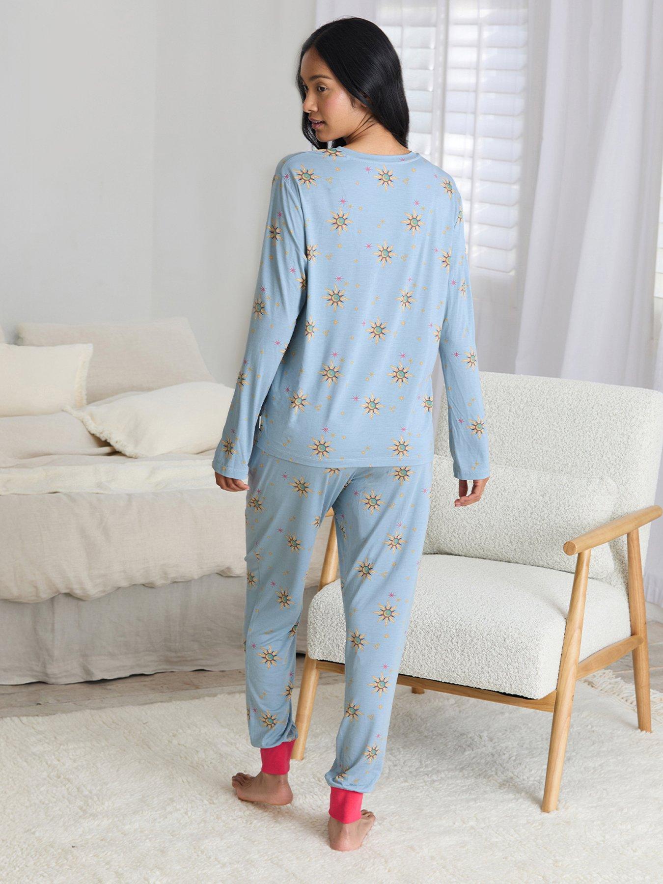 chelsea-peers-long-crew-neck-set-bluedetail