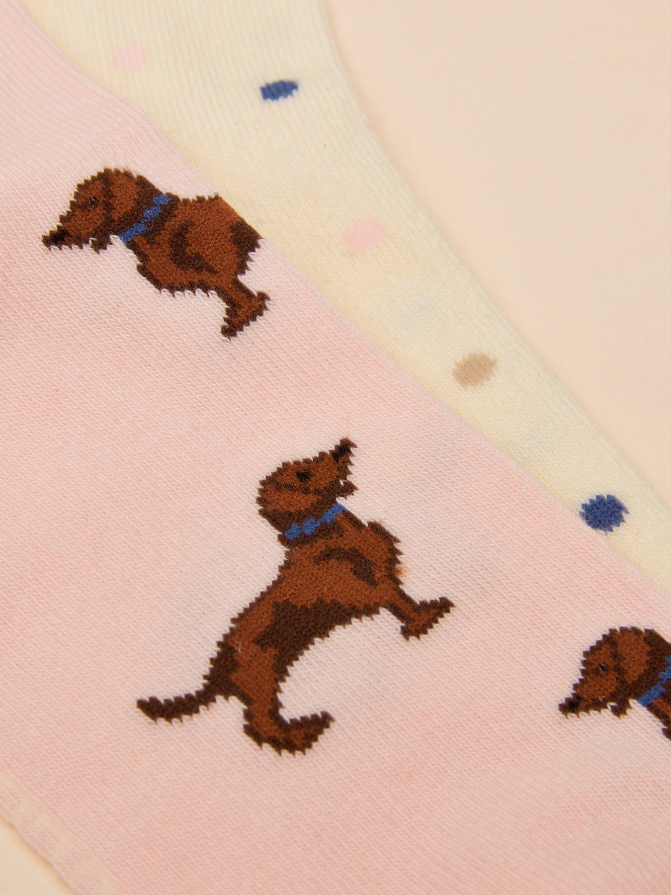 Image 3 of 3 of Joules Pack Of Two Socks - Pink/Blue