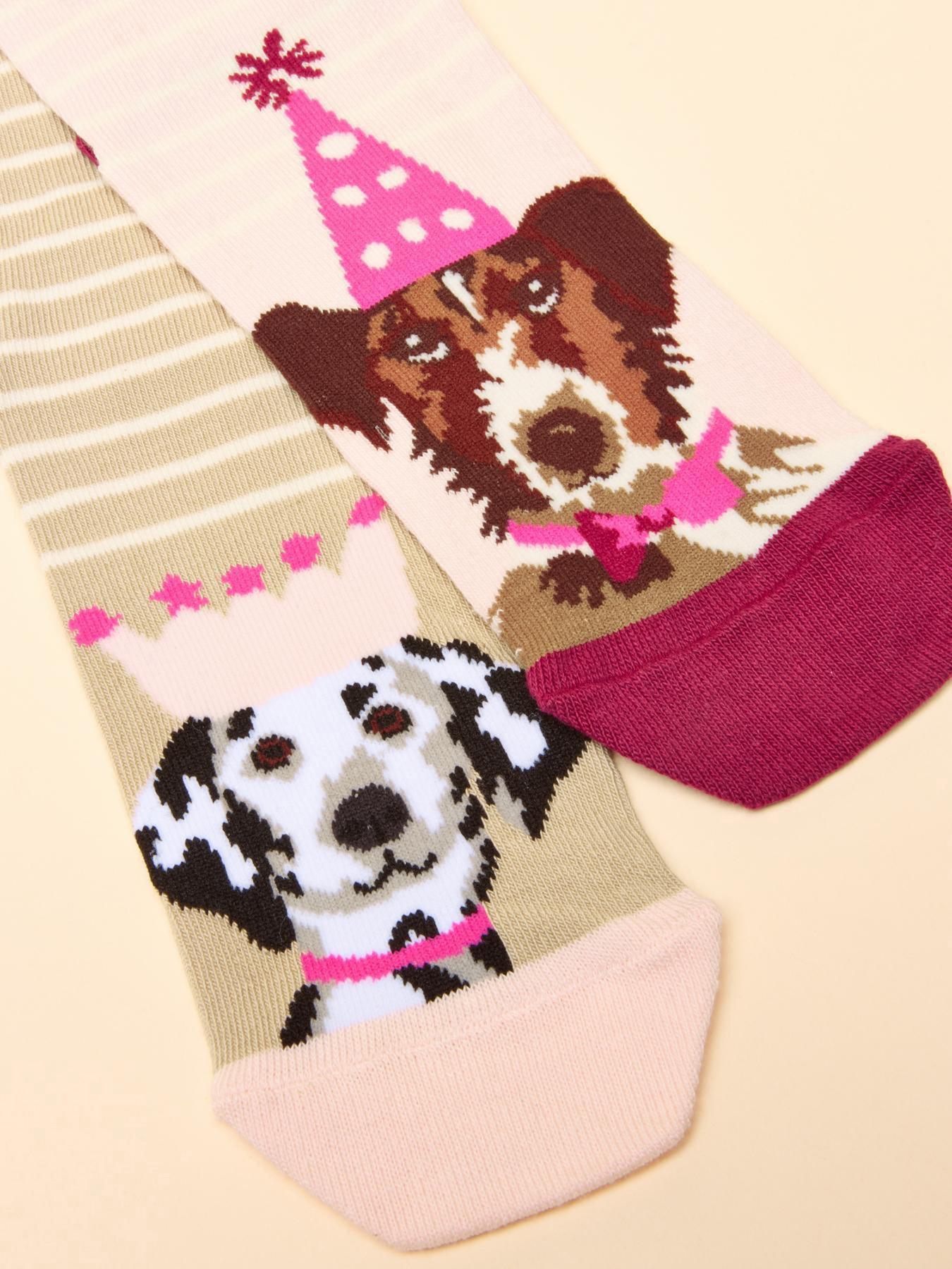 Image 3 of 3 of Joules Pack Of Two Socks - Ecru