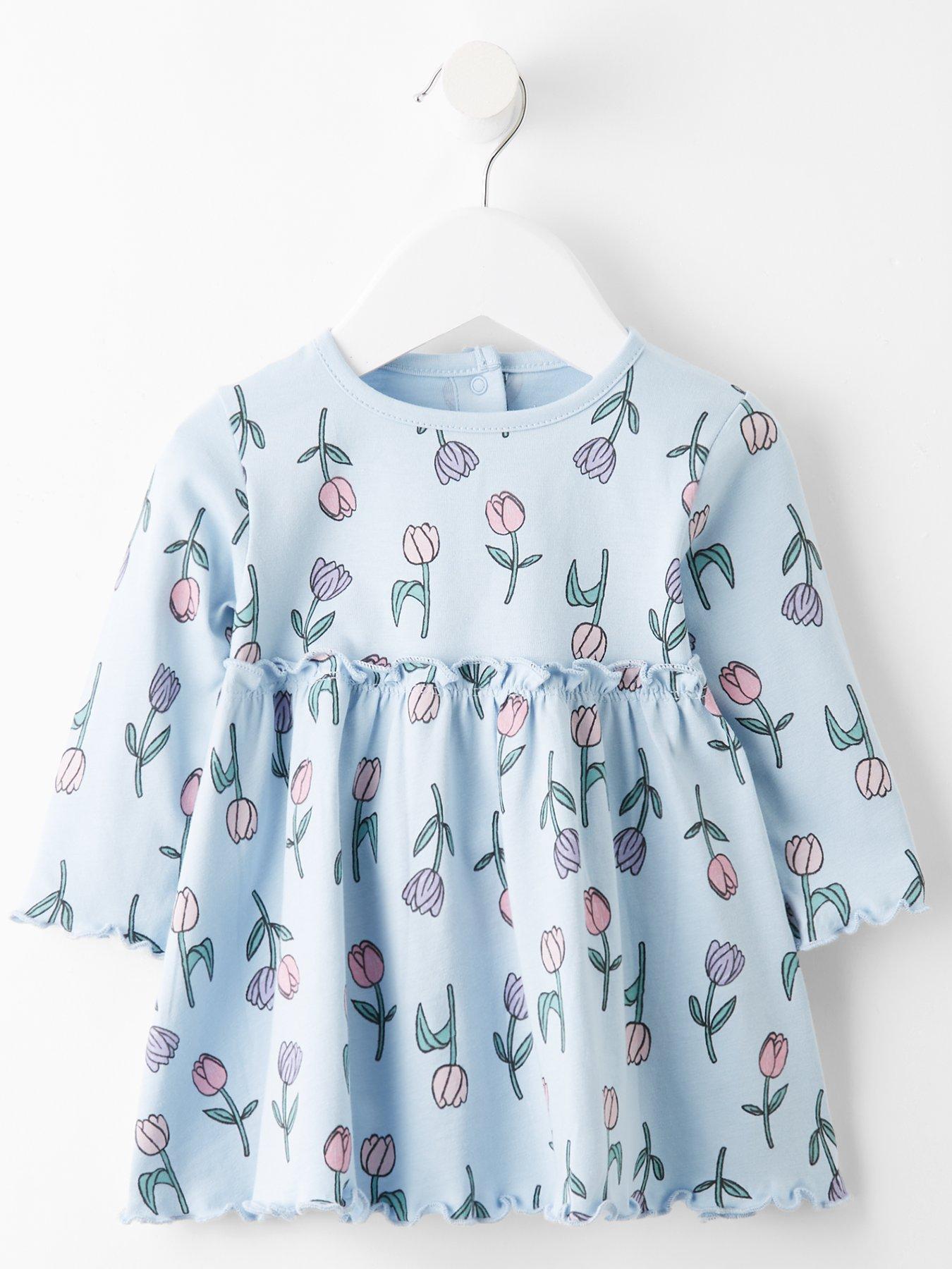 the-very-collection-floral-print-jersey-dress-bluefront